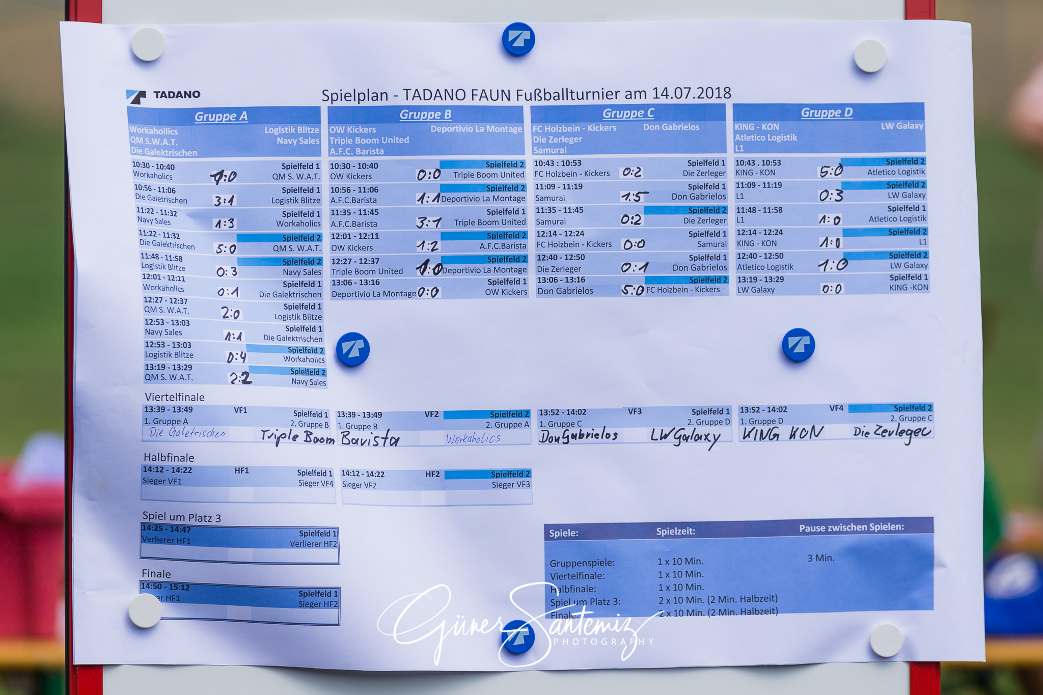 5. TADANO FAUN Fussballturnier 2018