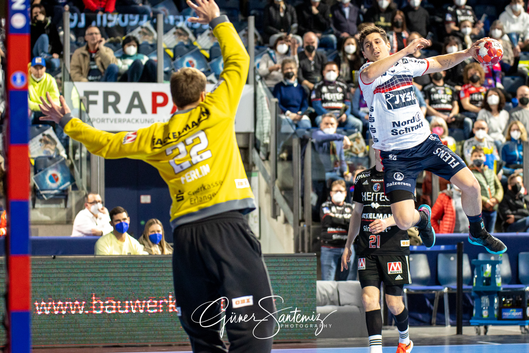 HC Erlangen vs. SG Flensburg-Handewitt - Handball - Bundesliga -