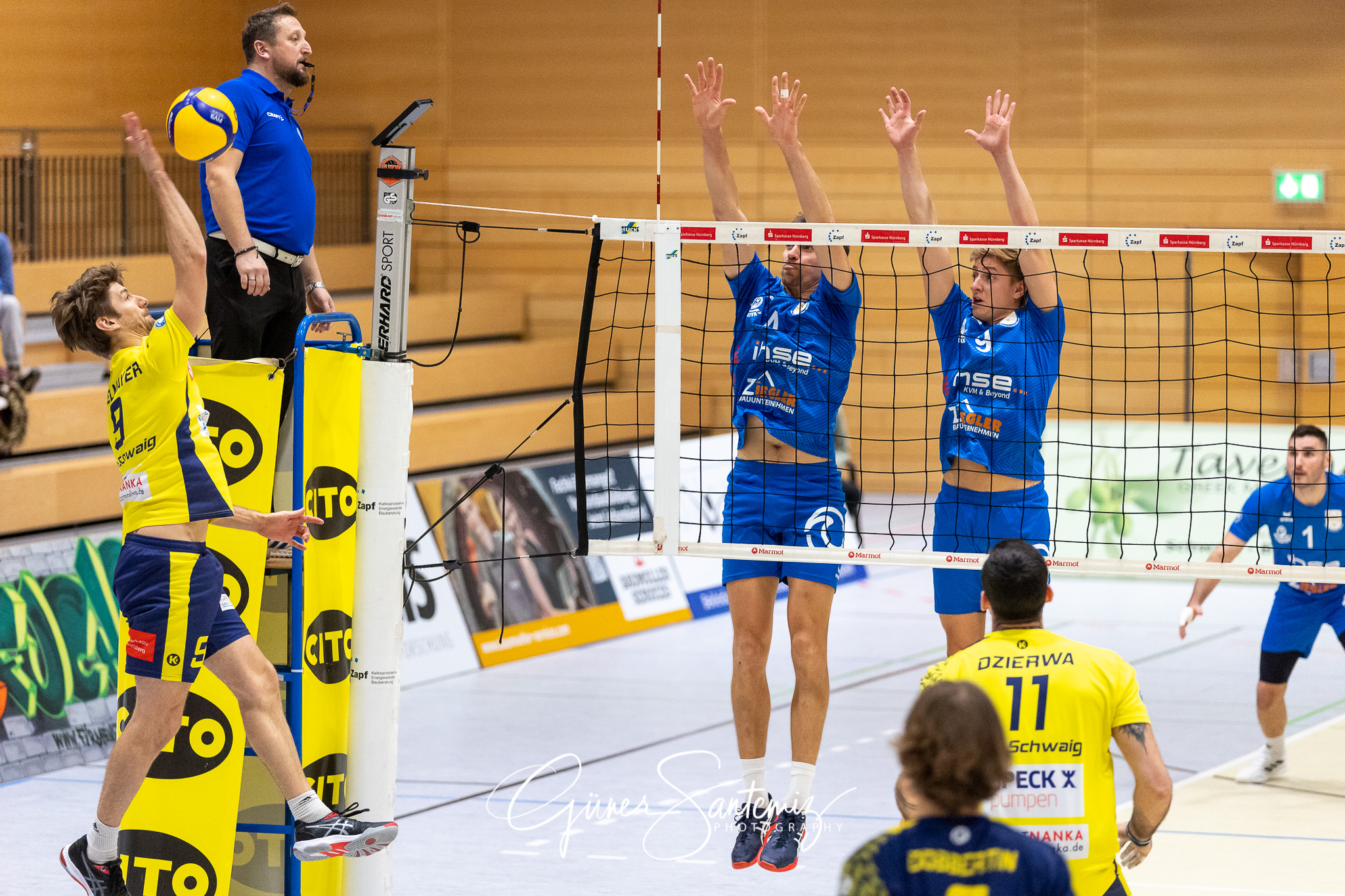 SV Schwaig - TSV Mimmenhausen, Volleyball, 2. Bundesliga Sued, 8. Spieltag, Saison 2021/2022, 20.11.2021