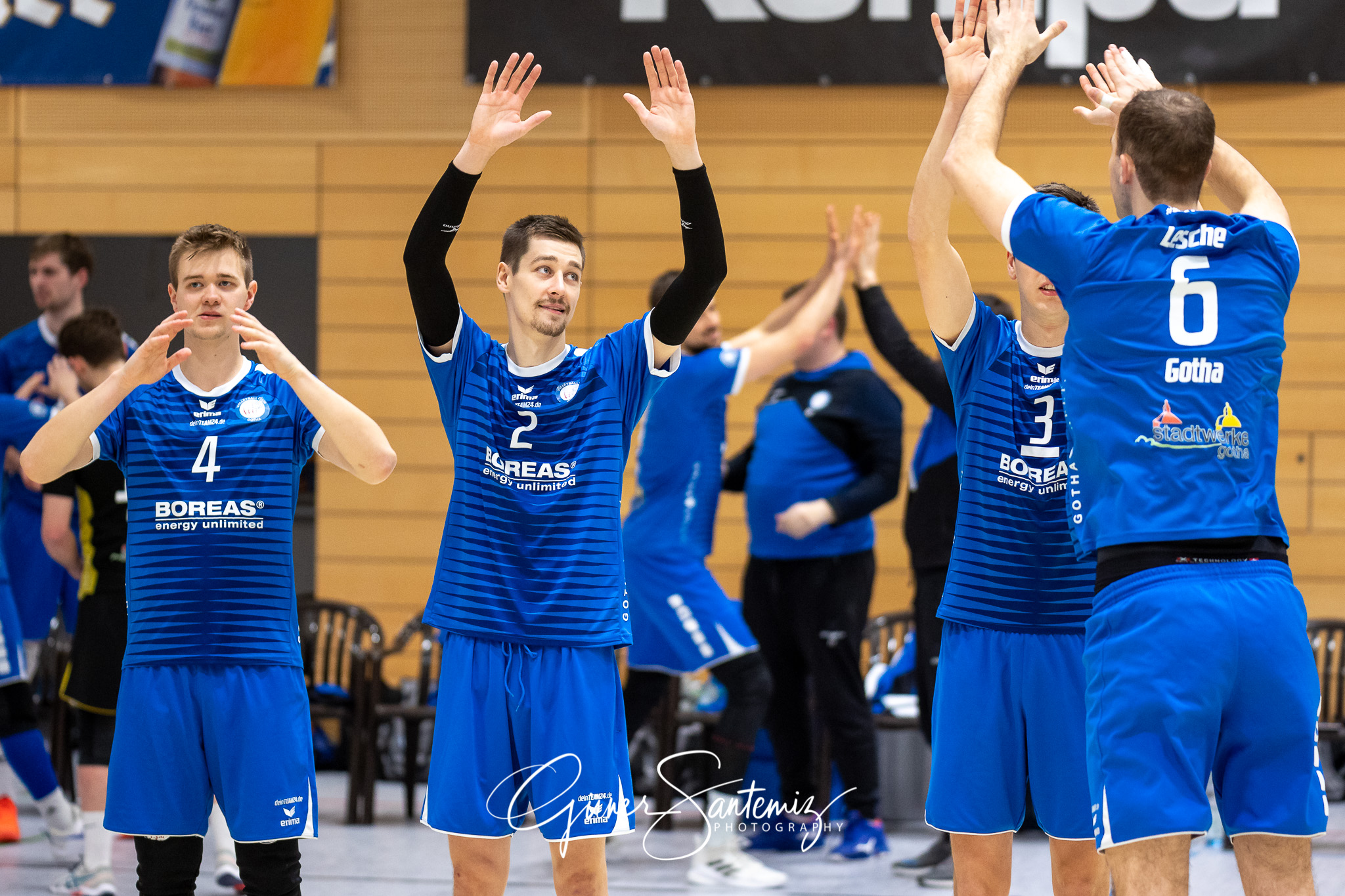 SV Schwaig vs. Blue Volleys Gotha - Volleyball - 2. Bundesliga -