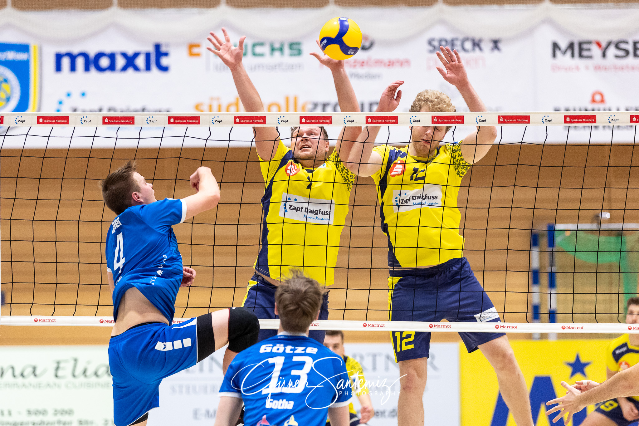 SV Schwaig vs. Blue Volleys Gotha - Volleyball - 2. Bundesliga -