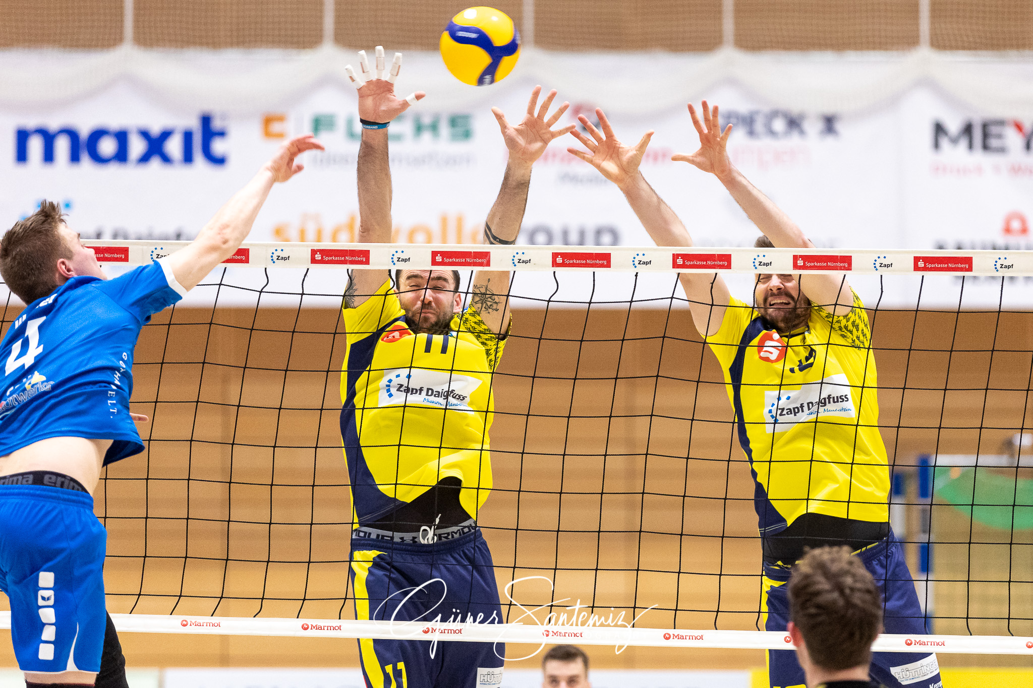 SV Schwaig vs. Blue Volleys Gotha - Volleyball - 2. Bundesliga -