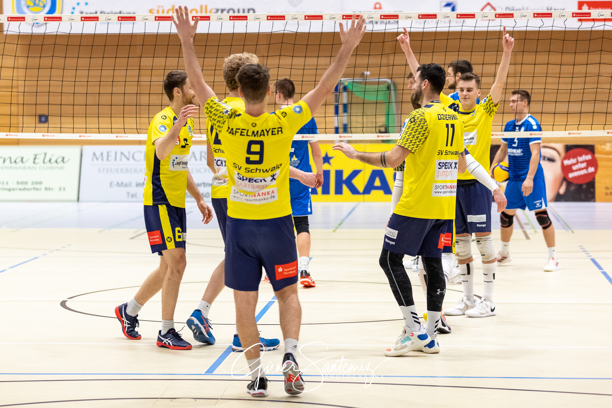 SV Schwaig vs. Blue Volleys Gotha - Volleyball - 2. Bundesliga -