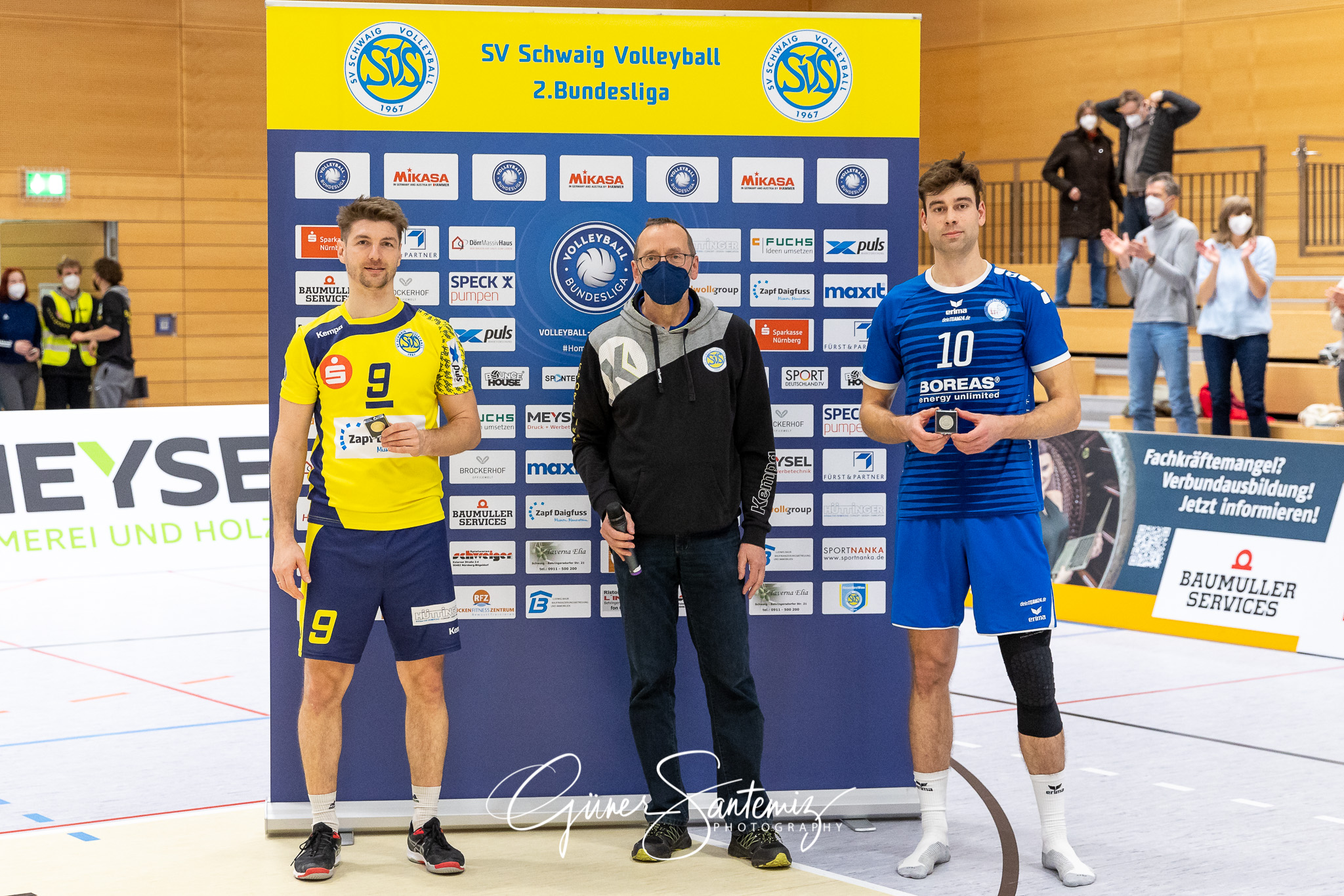 SV Schwaig vs. Blue Volleys Gotha - Volleyball - 2. Bundesliga -