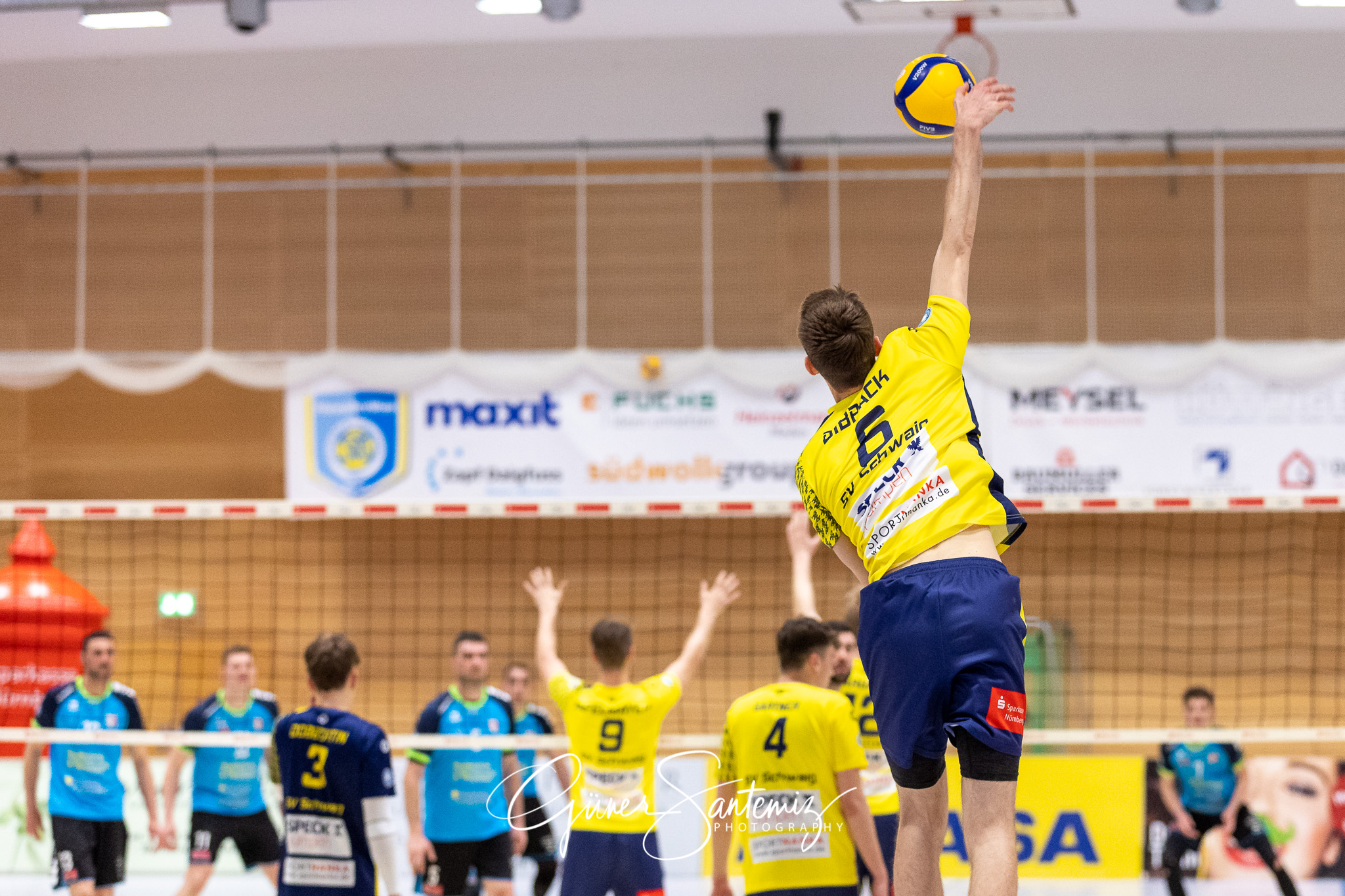 TV/DJK Hammelburg vs. SV Schwaig - Volleyball - 2. Bundesliga -