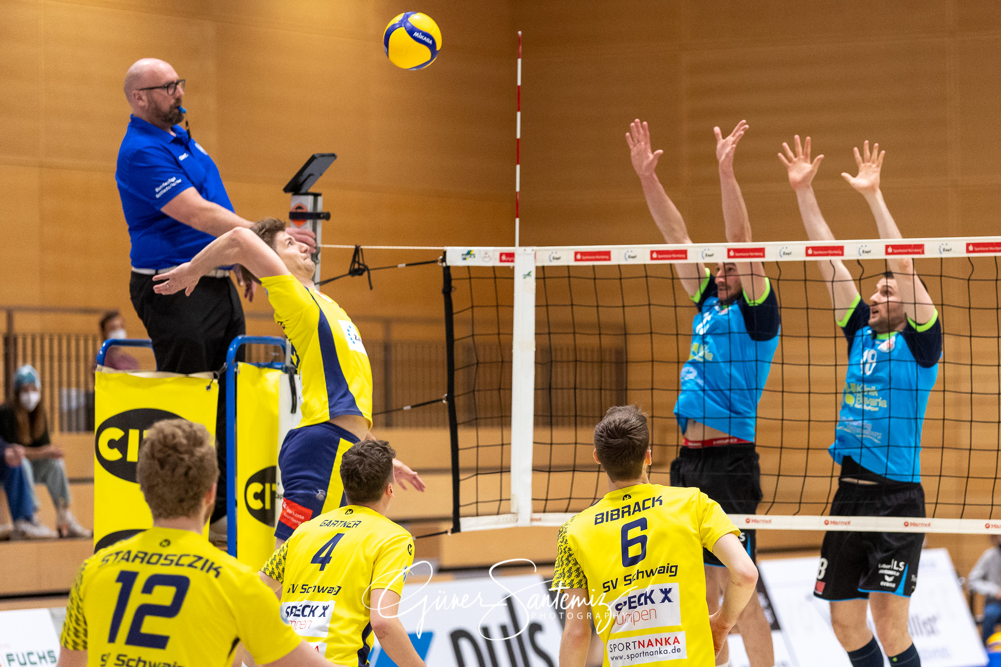 TV/DJK Hammelburg vs. SV Schwaig - Volleyball - 2. Bundesliga -