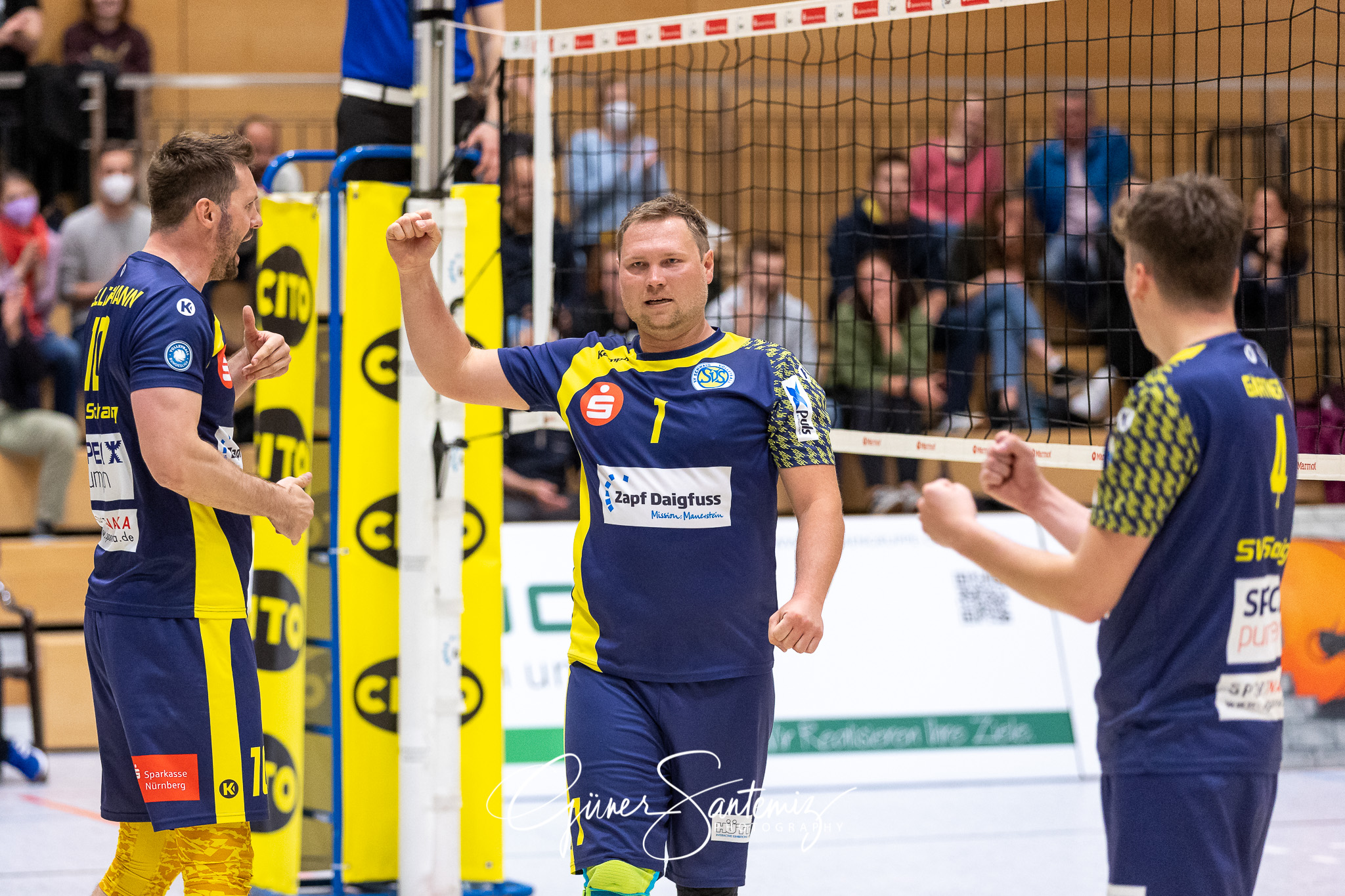 SV Schwaig vs. TSV Muehldorf - Volleyball - 2. Bundesliga - 22.