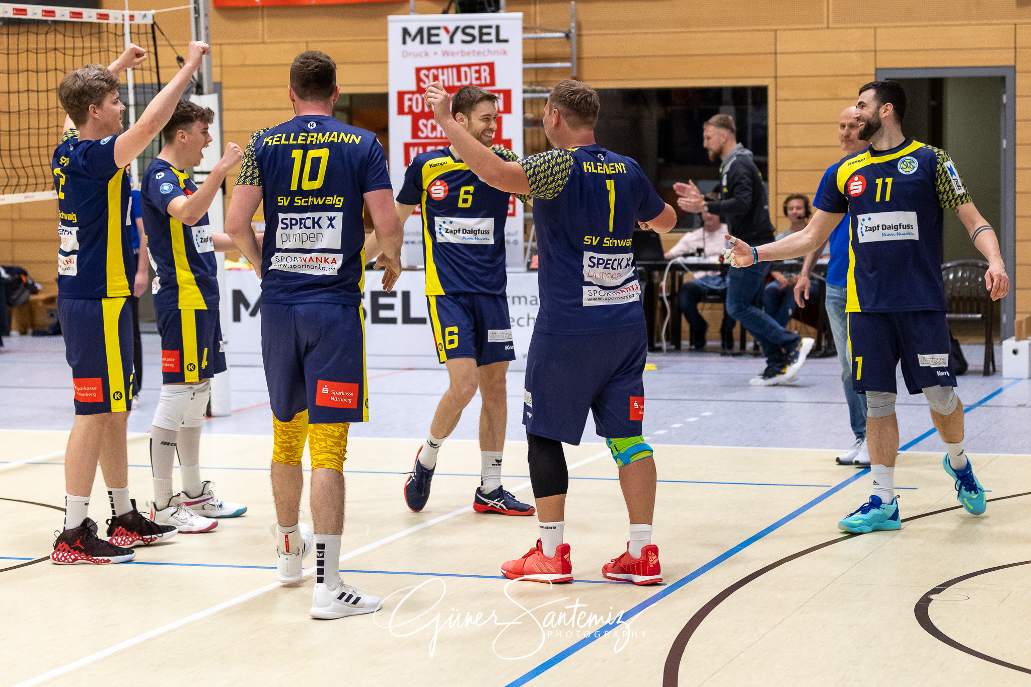 SV Schwaig vs. TSV Muehldorf - Volleyball - 2. Bundesliga - 22.