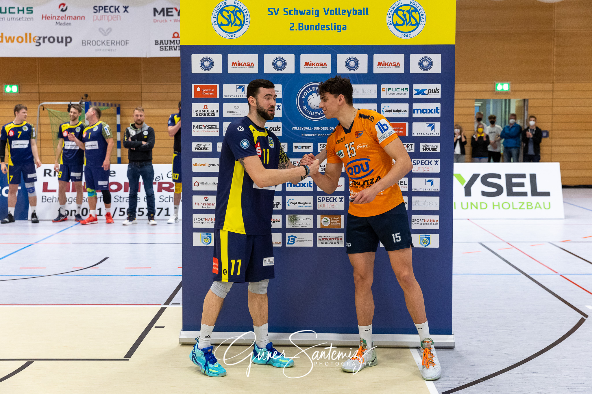 SV Schwaig vs. TSV Muehldorf - Volleyball - 2. Bundesliga - 22.