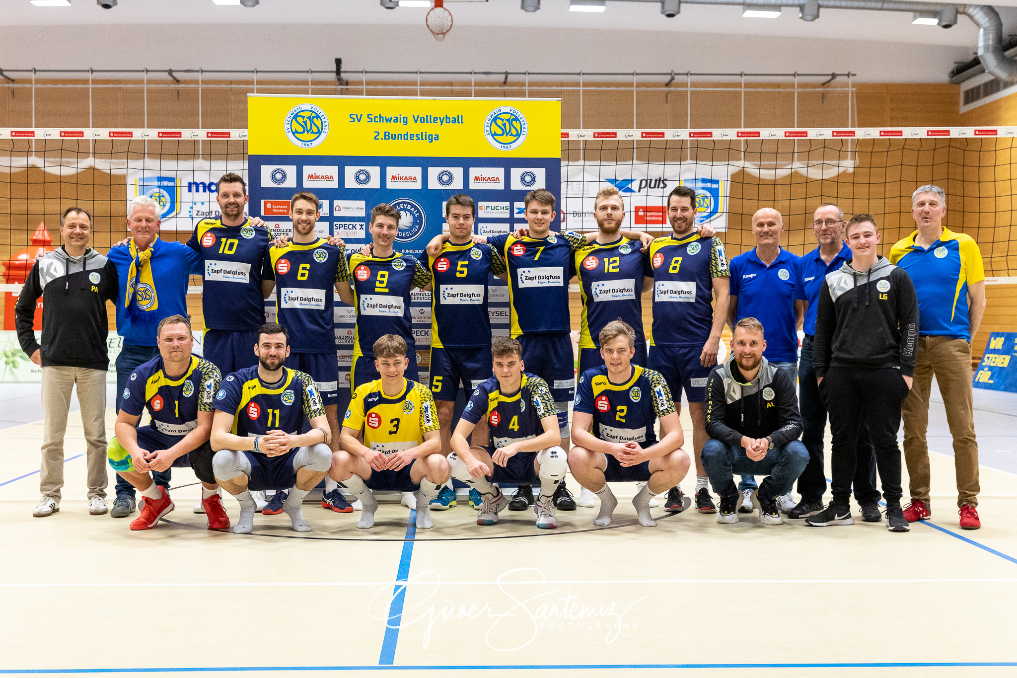 SV Schwaig vs. TSV Muehldorf - Volleyball - 2. Bundesliga - 22.