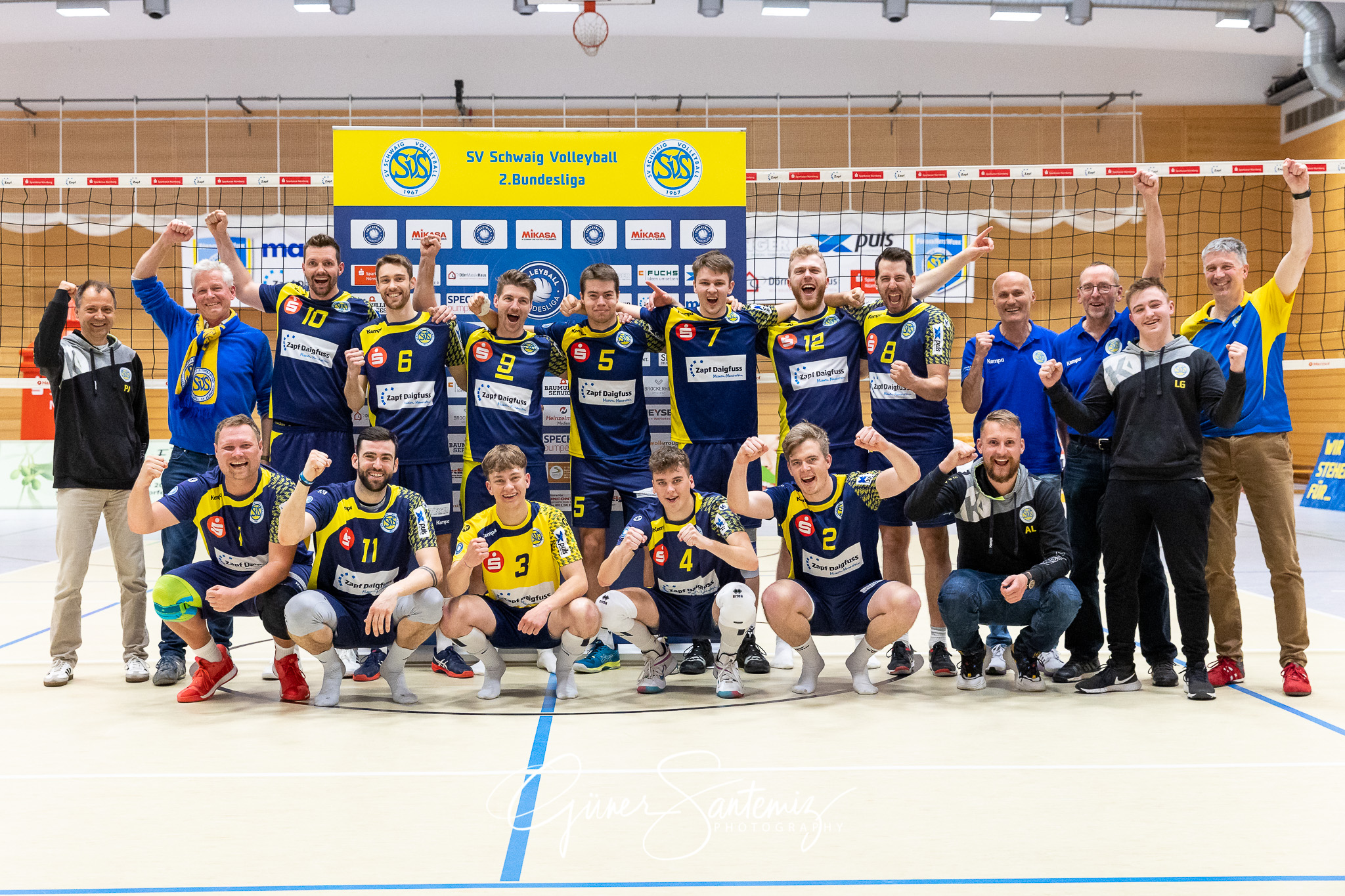 SV Schwaig vs. TSV Muehldorf - Volleyball - 2. Bundesliga - 22.