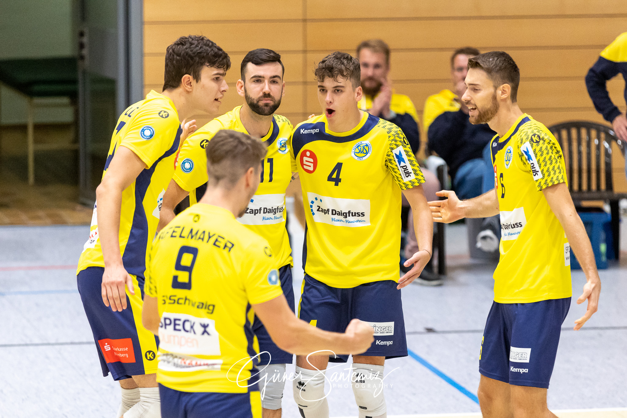 SV Schwaig vs. TuS Kriftel - Volleyball - 2. Bundesliga Sued - 1