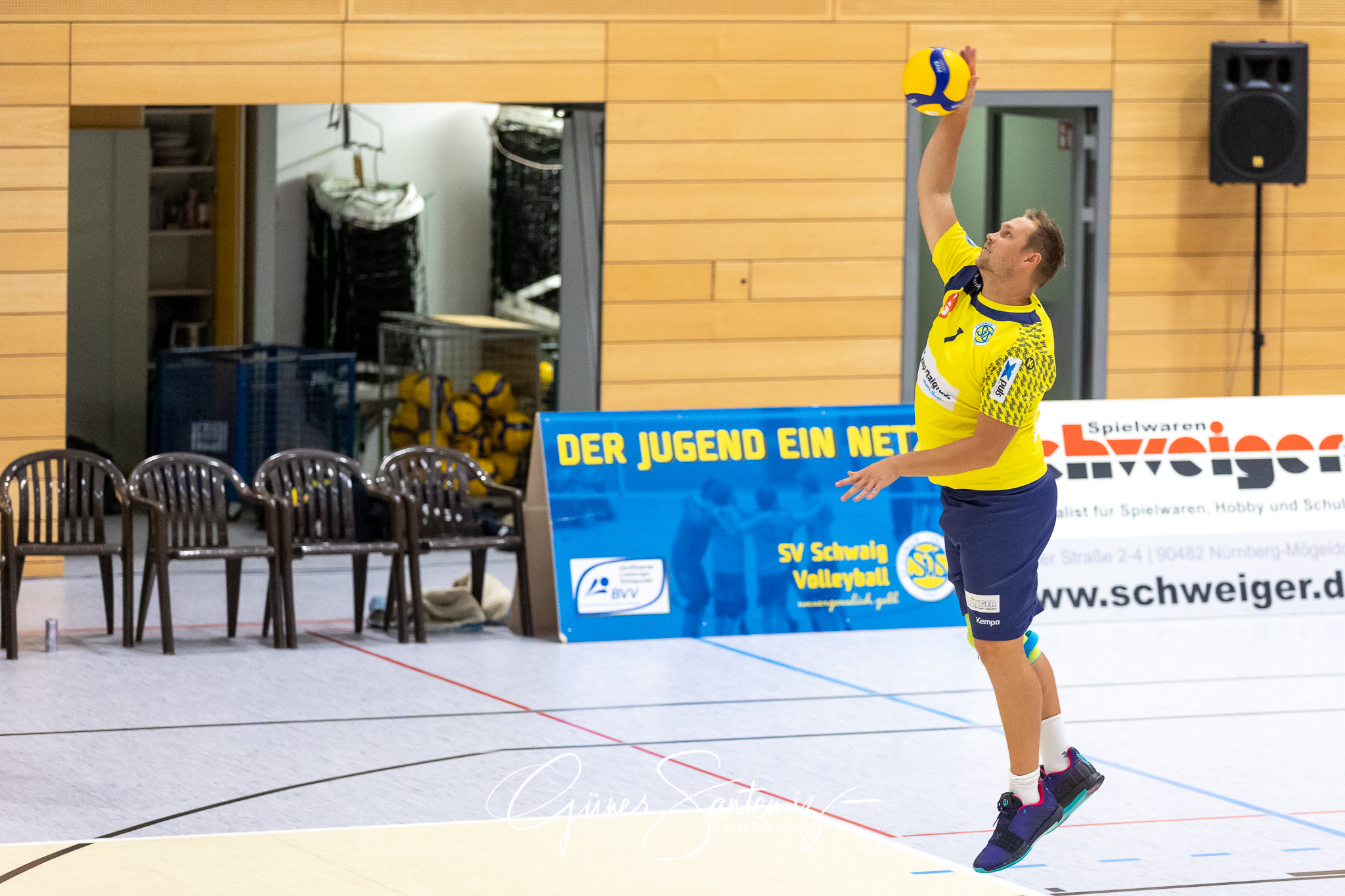 SV Schwaig vs. TuS Kriftel - Volleyball - 2. Bundesliga Sued - 1