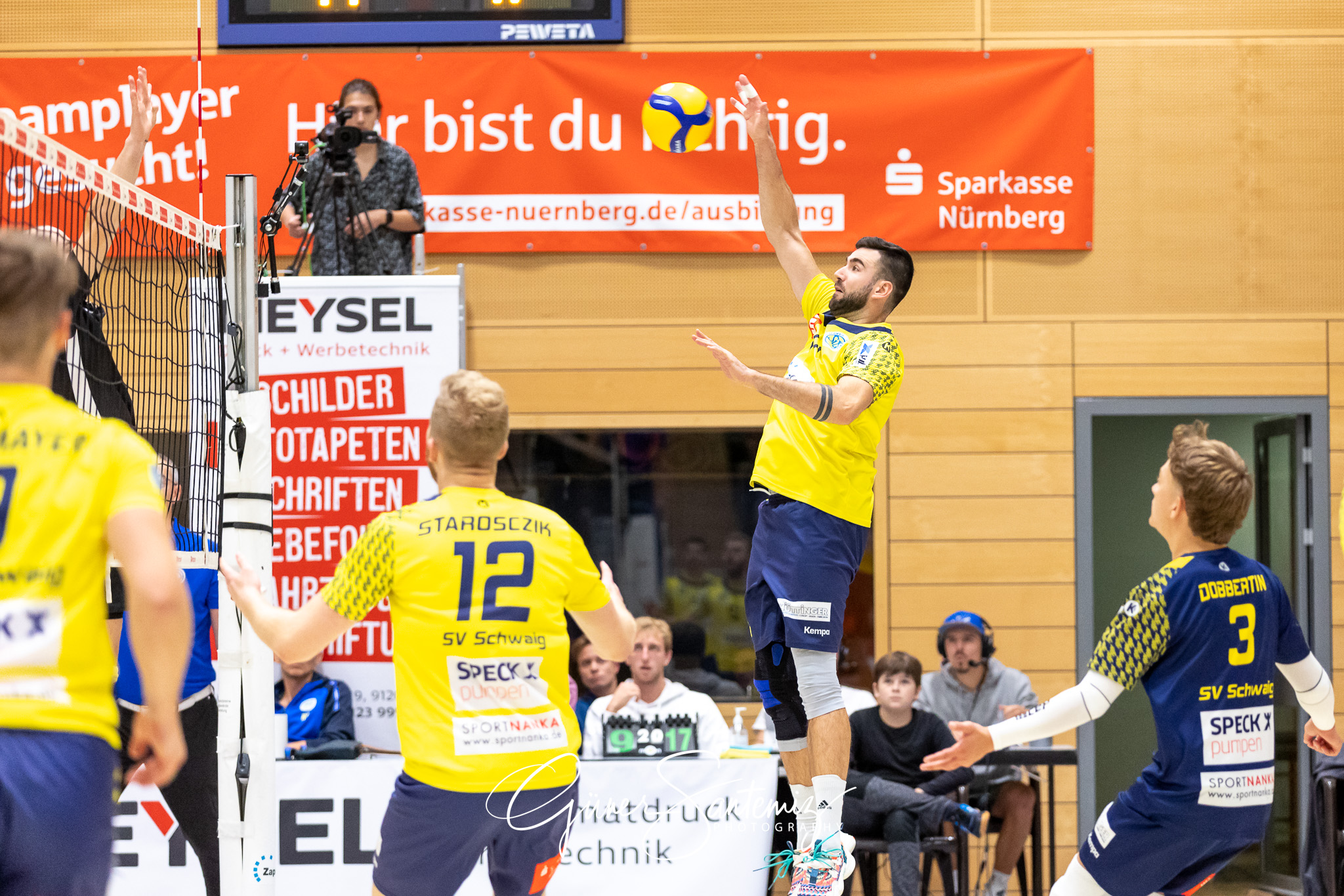 SV Schwaig vs. TuS Kriftel - Volleyball - 2. Bundesliga Sued - 1