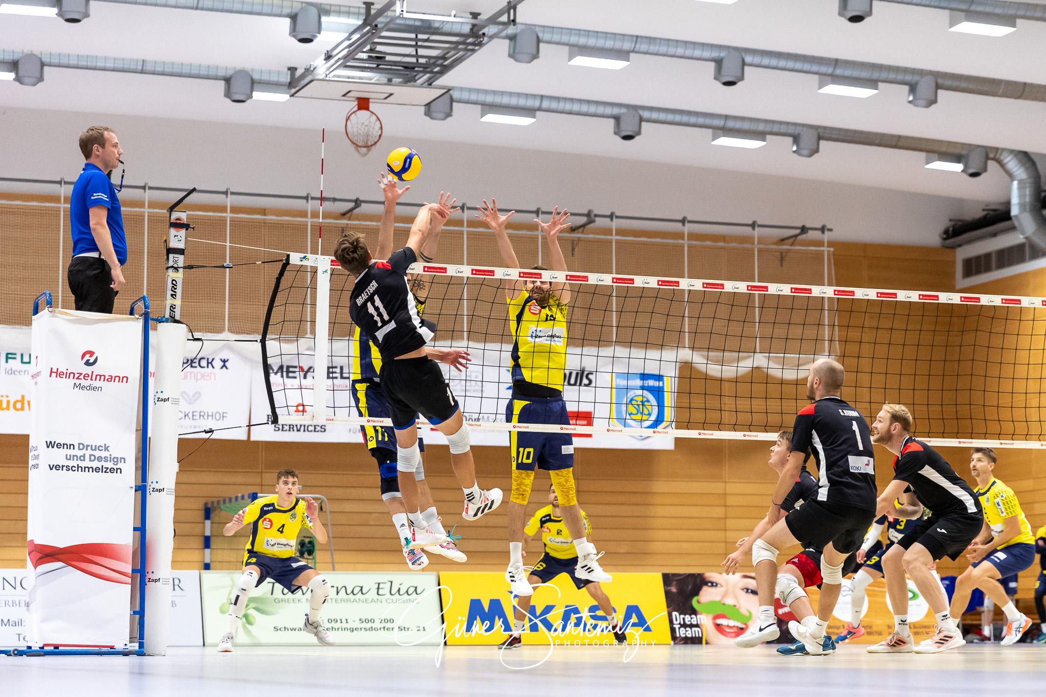 SV Schwaig vs. TuS Kriftel - Volleyball - 2. Bundesliga Sued - 1