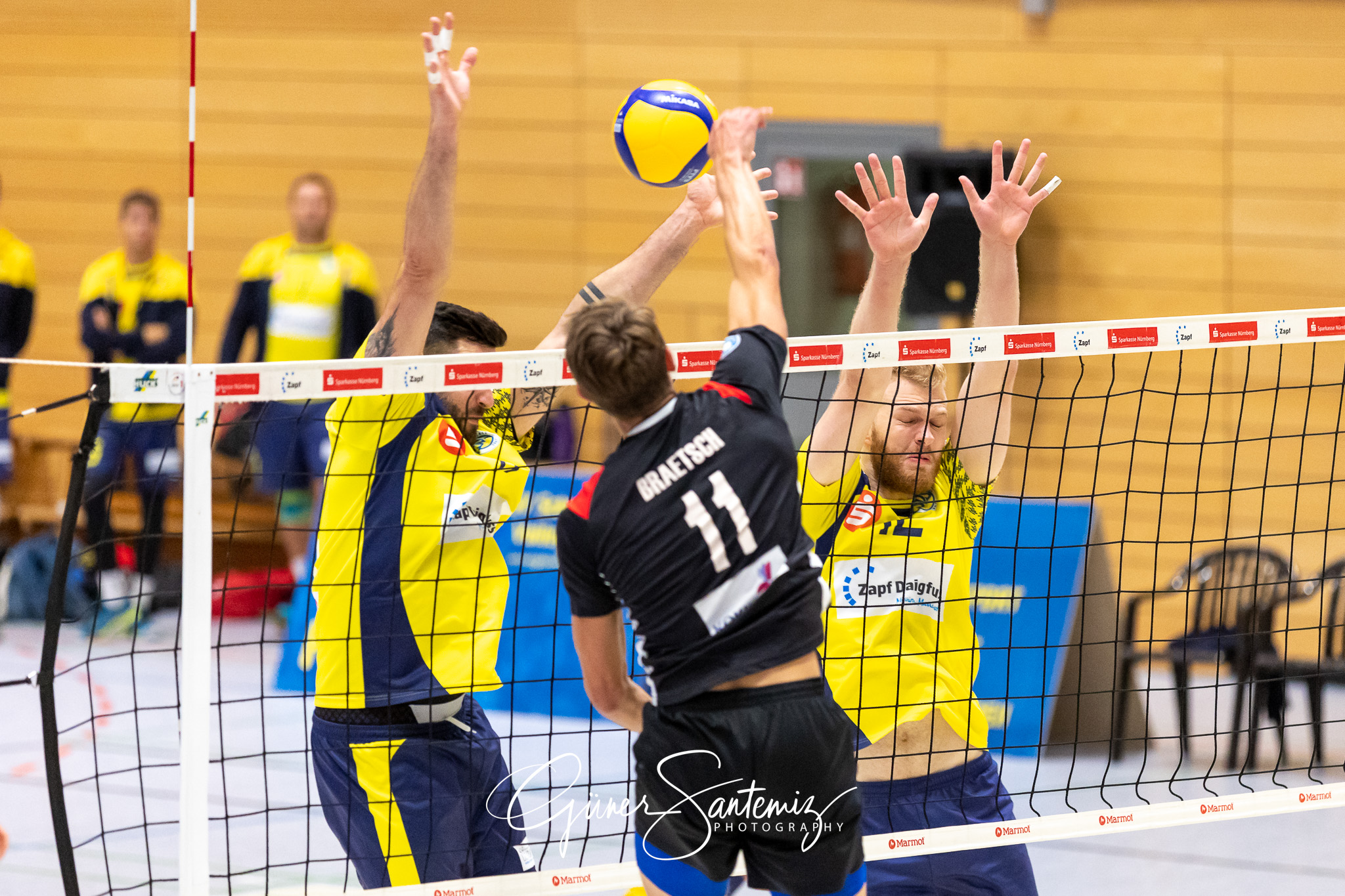 SV Schwaig vs. TuS Kriftel - Volleyball - 2. Bundesliga Sued - 1