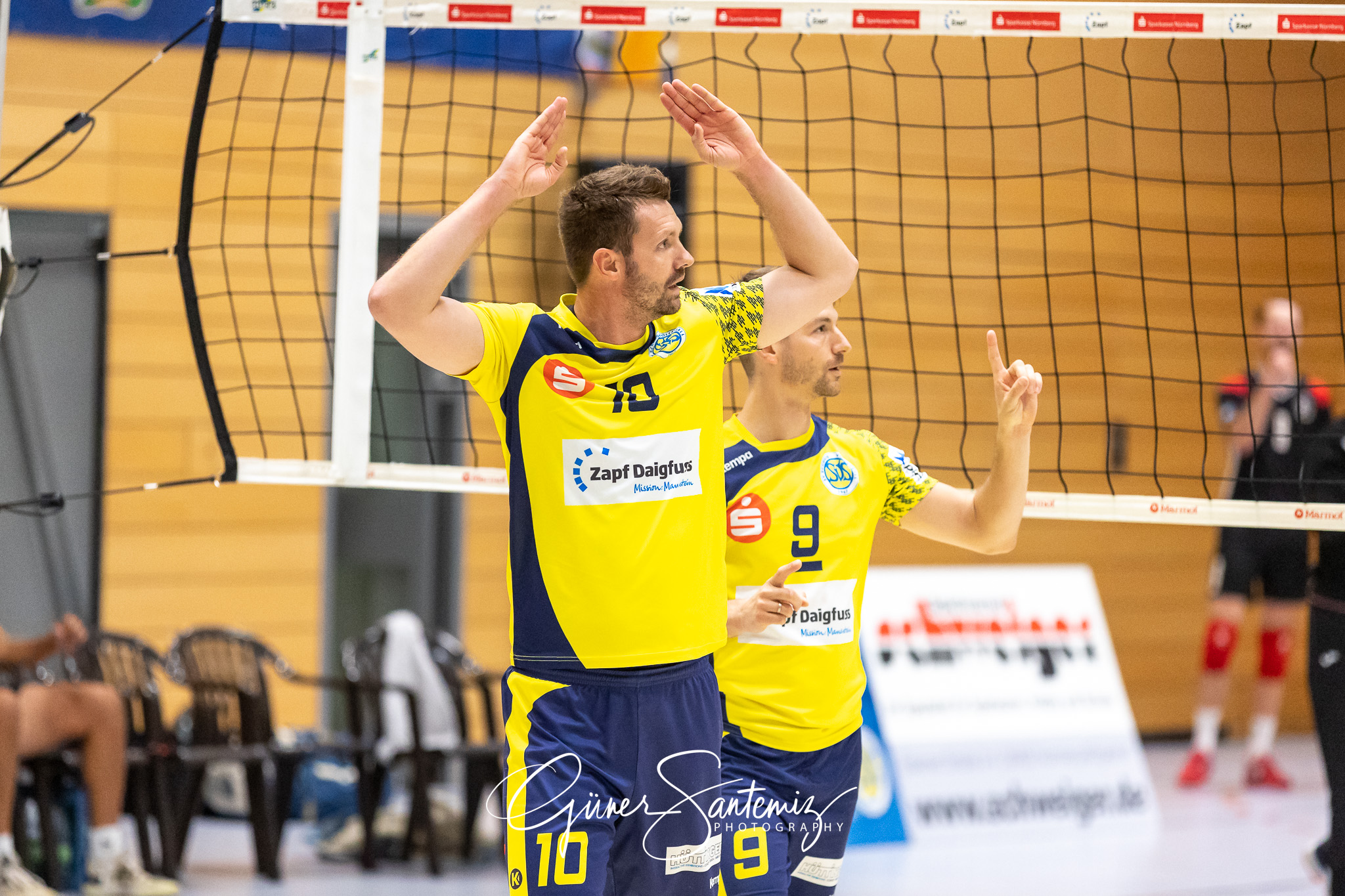 SV Schwaig vs. TuS Kriftel - Volleyball - 2. Bundesliga Sued - 1