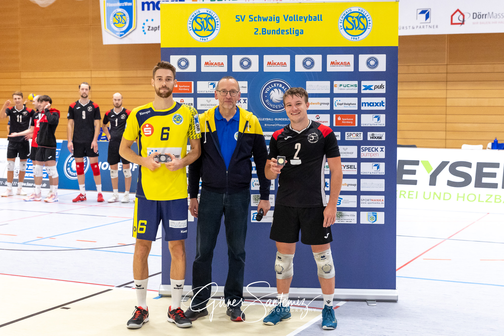 SV Schwaig vs. TuS Kriftel - Volleyball - 2. Bundesliga Sued - 1