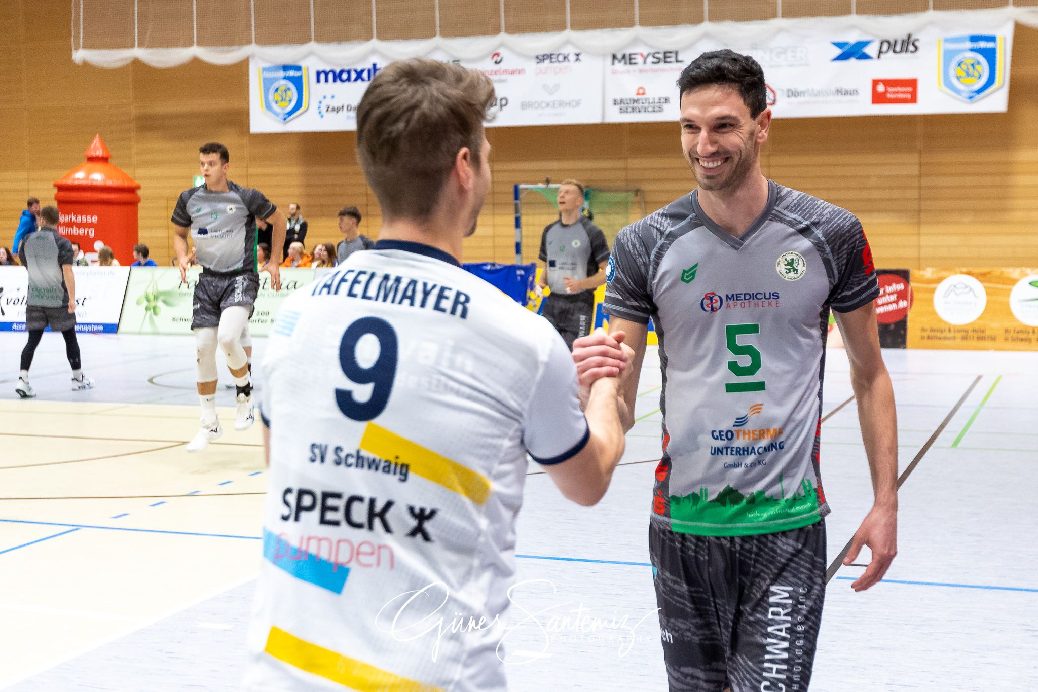 SV Schwaig - TSV Haching Muenchen - Volleyball - DVV-Pokal - Ach