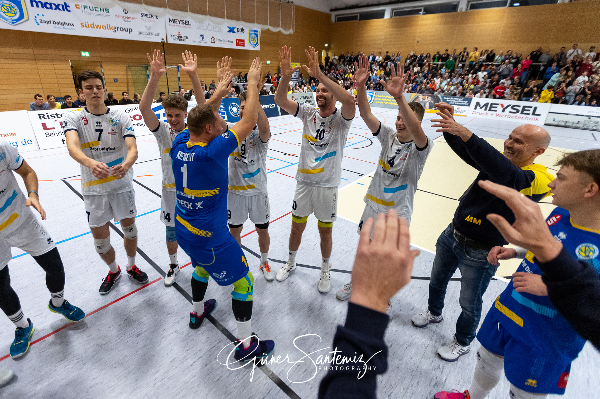 SV Schwaig - TSV Haching Muenchen - Volleyball - DVV-Pokal - Ach