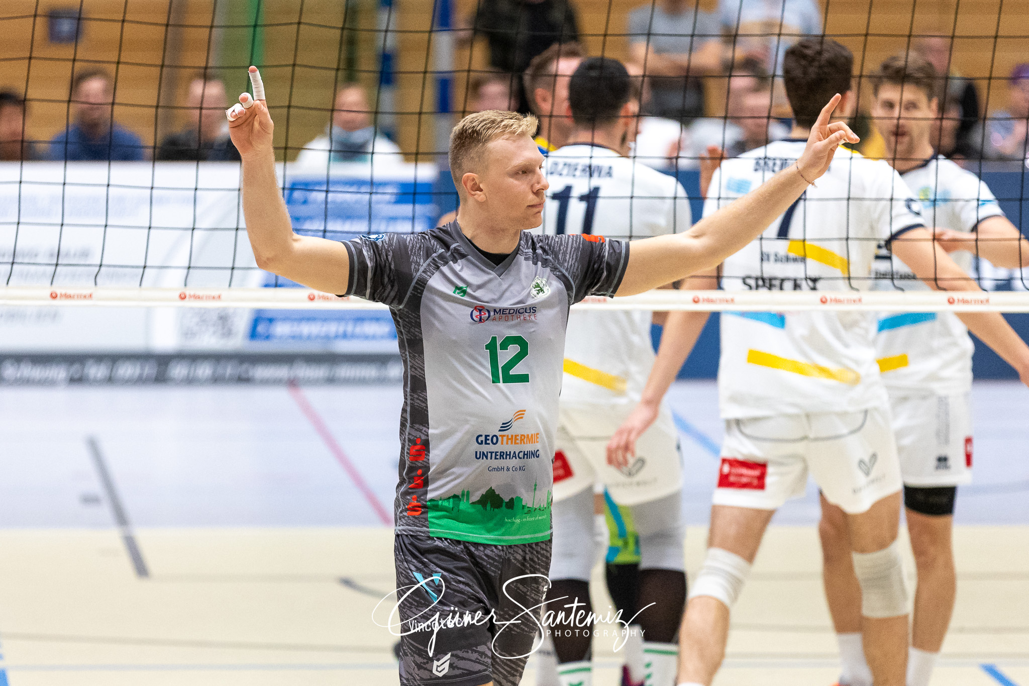 SV Schwaig - TSV Haching Muenchen - Volleyball - DVV-Pokal - Ach