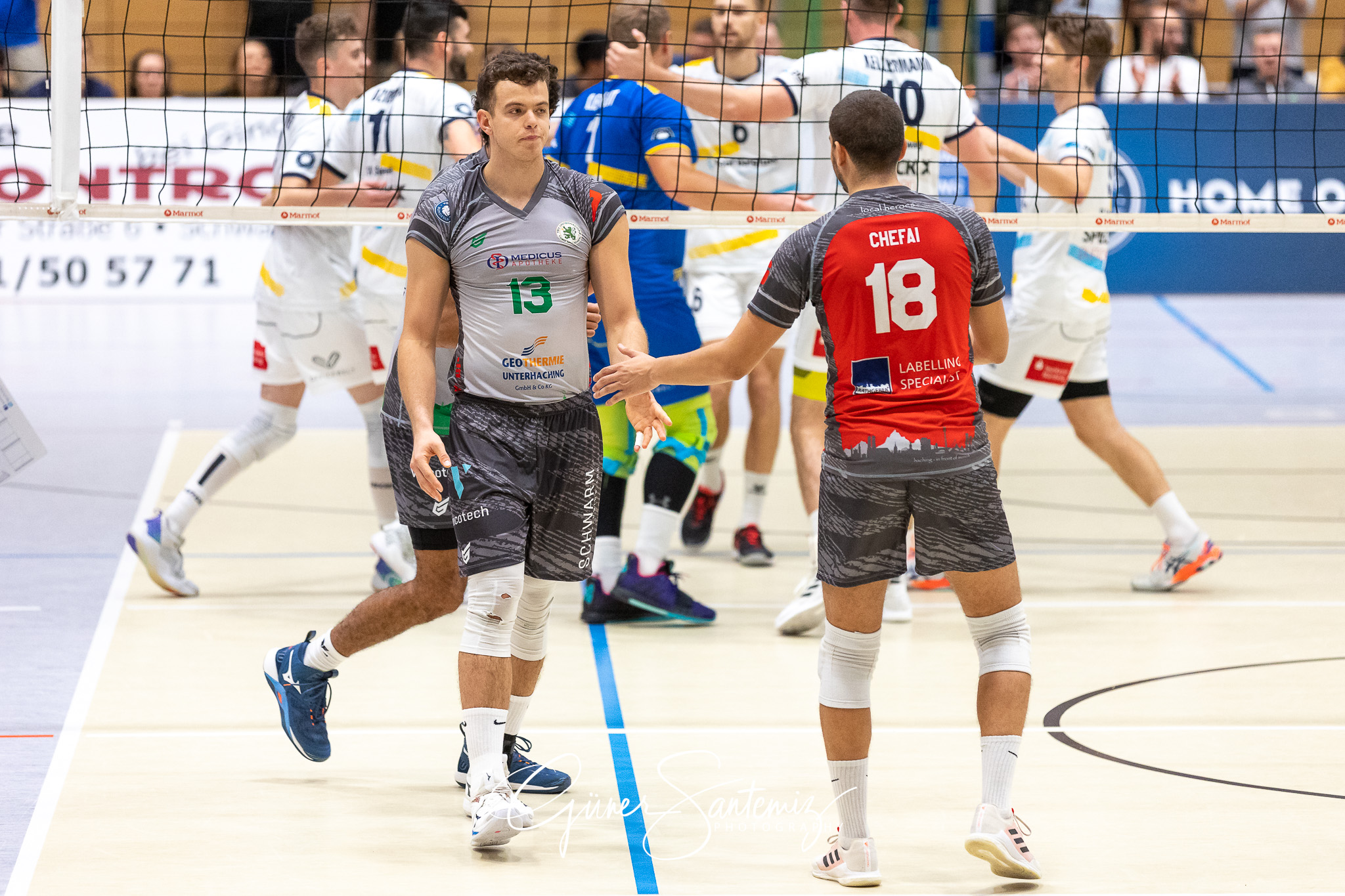 SV Schwaig - TSV Haching Muenchen - Volleyball - DVV-Pokal - Ach