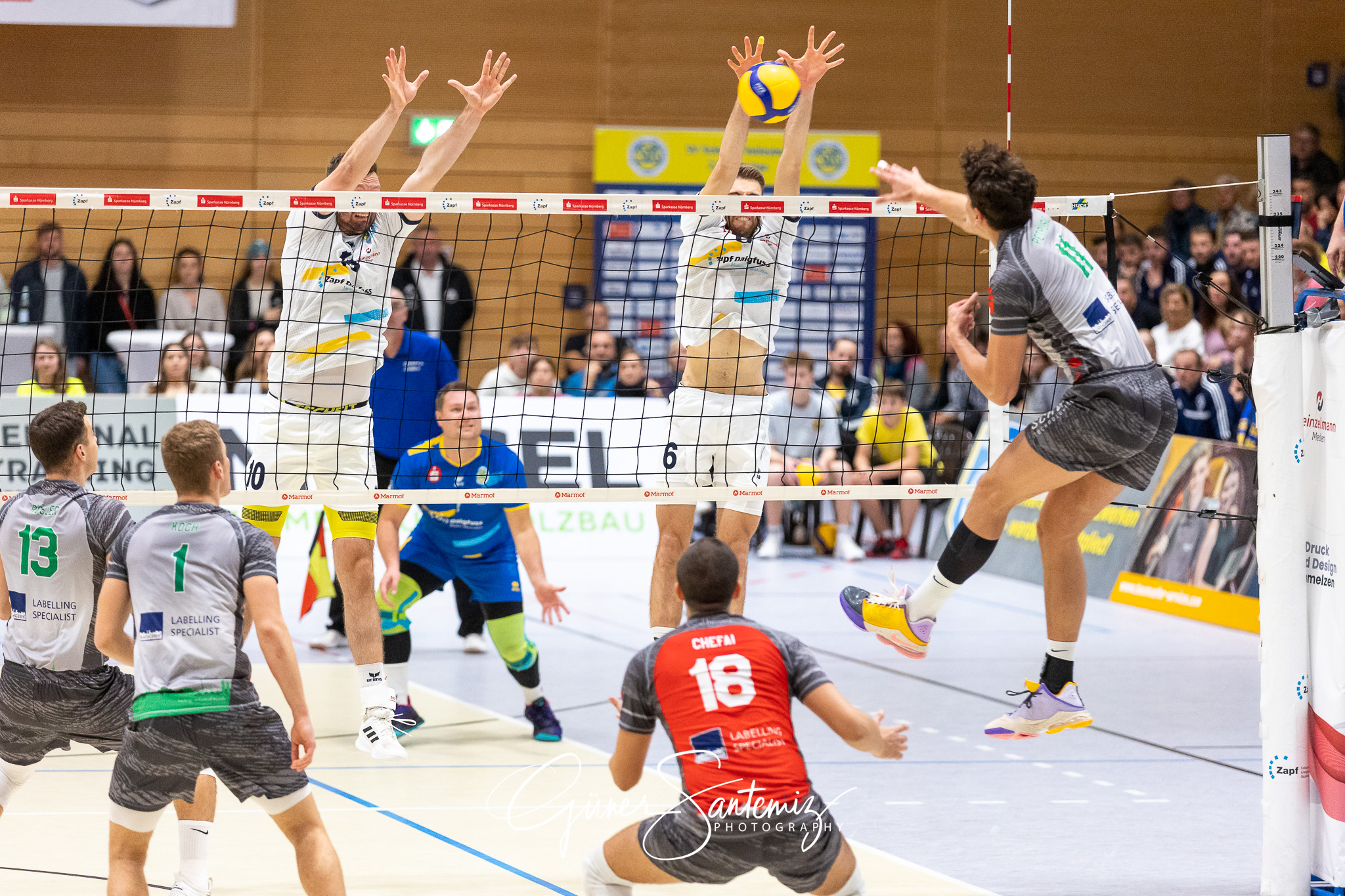 SV Schwaig - TSV Haching Muenchen - Volleyball - DVV-Pokal - Ach