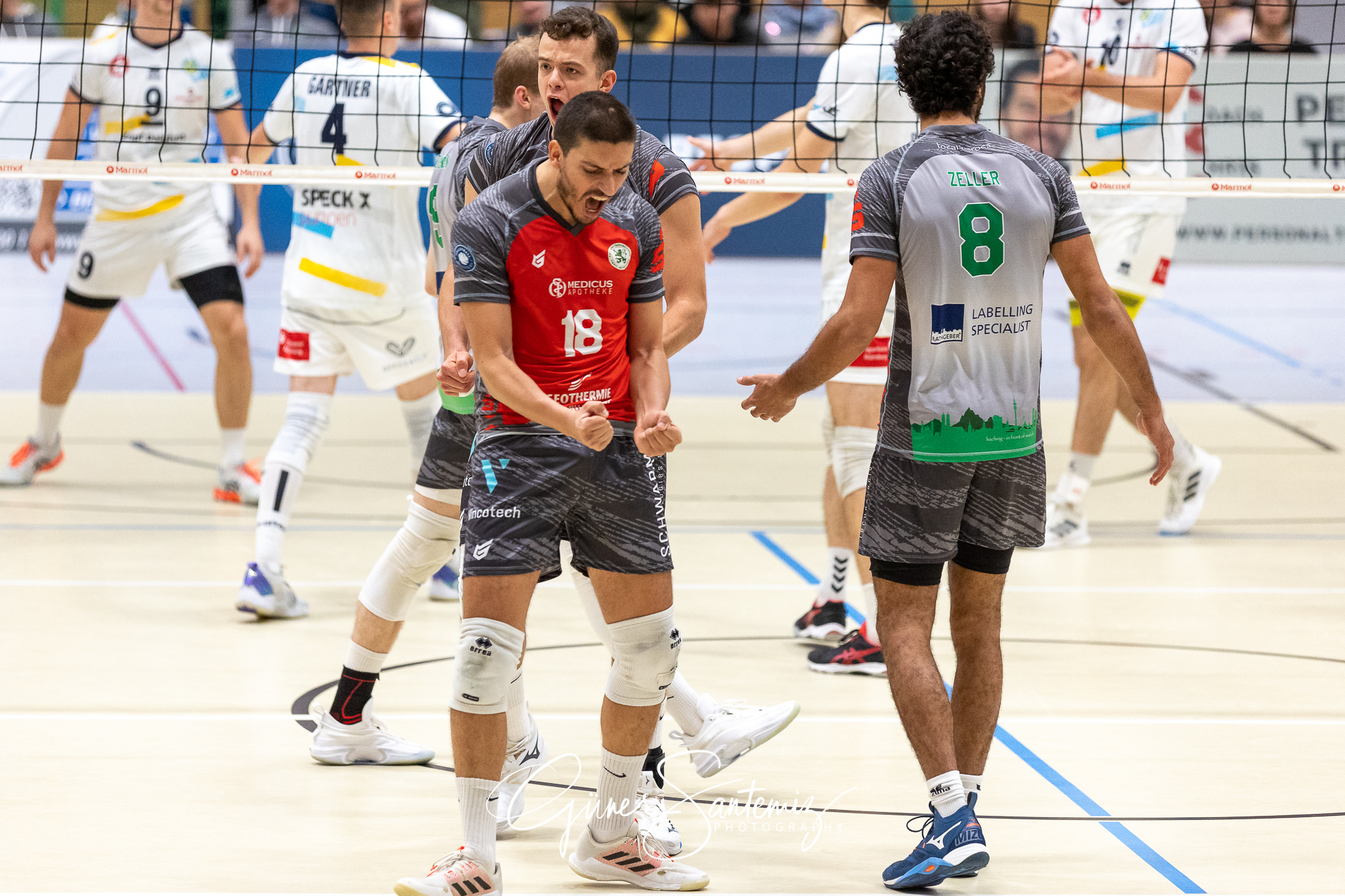 SV Schwaig - TSV Haching Muenchen - Volleyball - DVV-Pokal - Ach