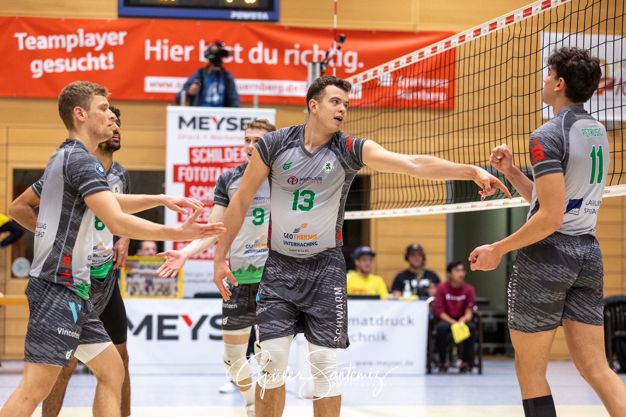 SV Schwaig - TSV Haching Muenchen - Volleyball - DVV-Pokal - Ach