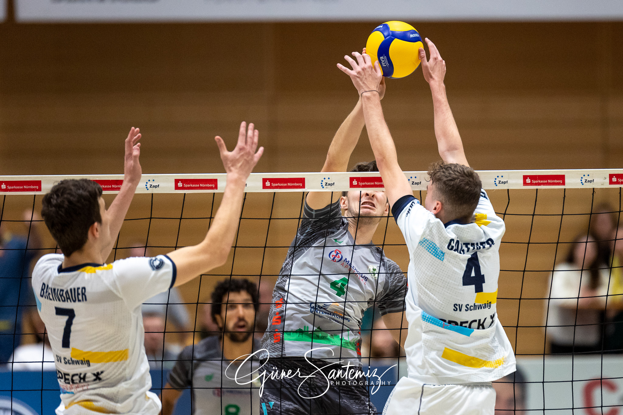 SV Schwaig - TSV Haching Muenchen - Volleyball - DVV-Pokal - Ach