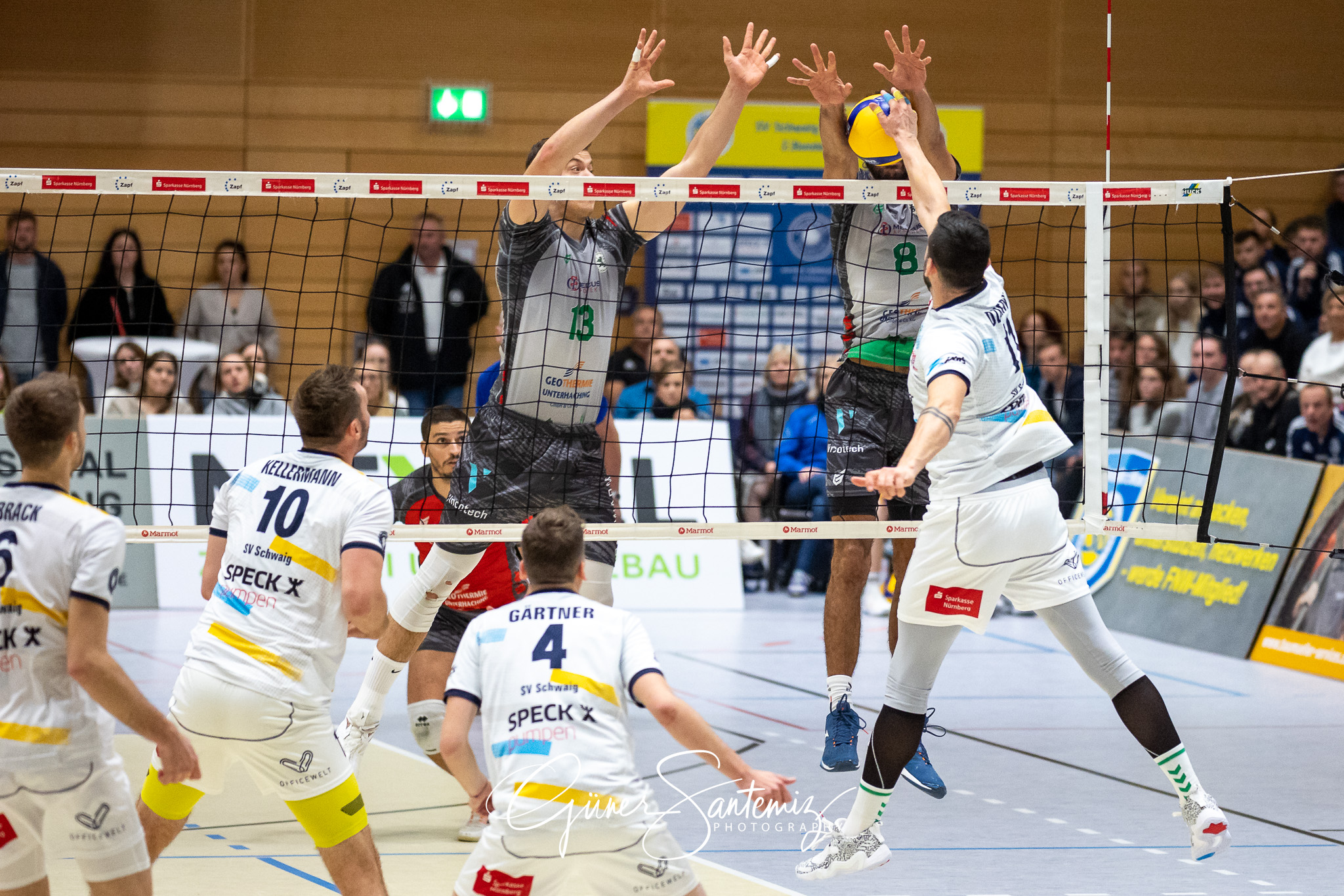 SV Schwaig - TSV Haching Muenchen - Volleyball - DVV-Pokal - Ach