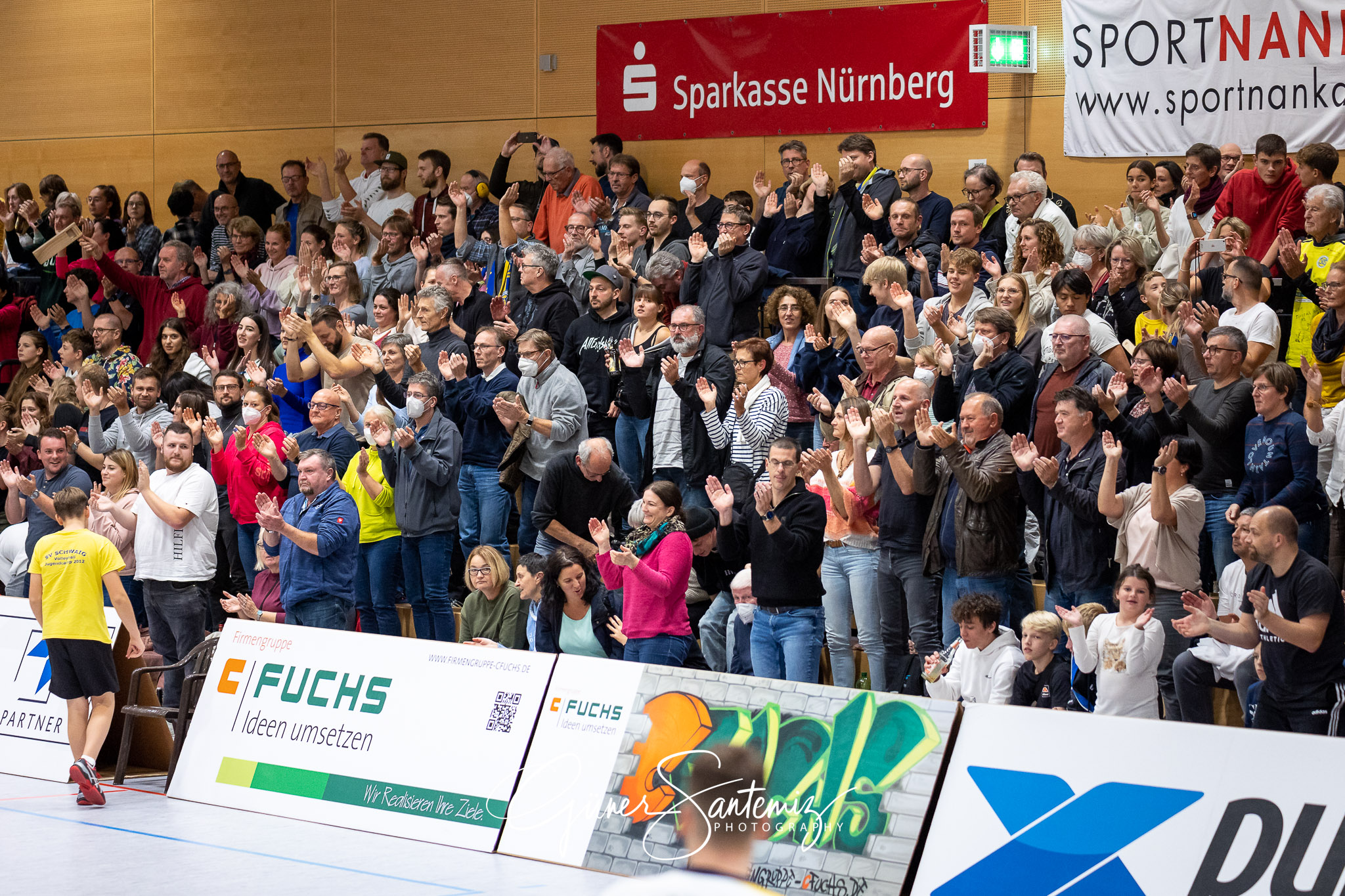 SV Schwaig - TSV Haching Muenchen - Volleyball - DVV-Pokal - Ach