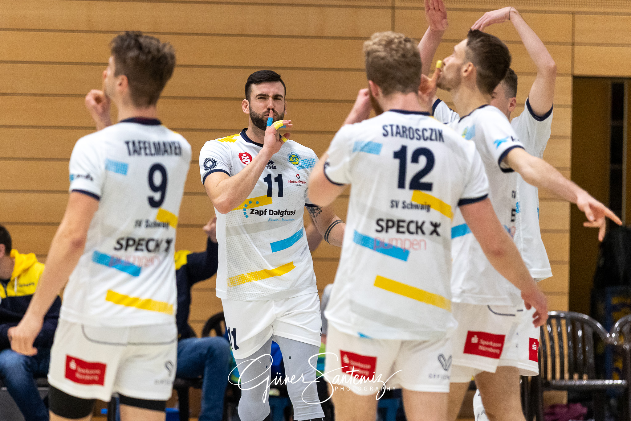 SV Schwaig - TSV Haching Muenchen - Volleyball - DVV-Pokal - Ach