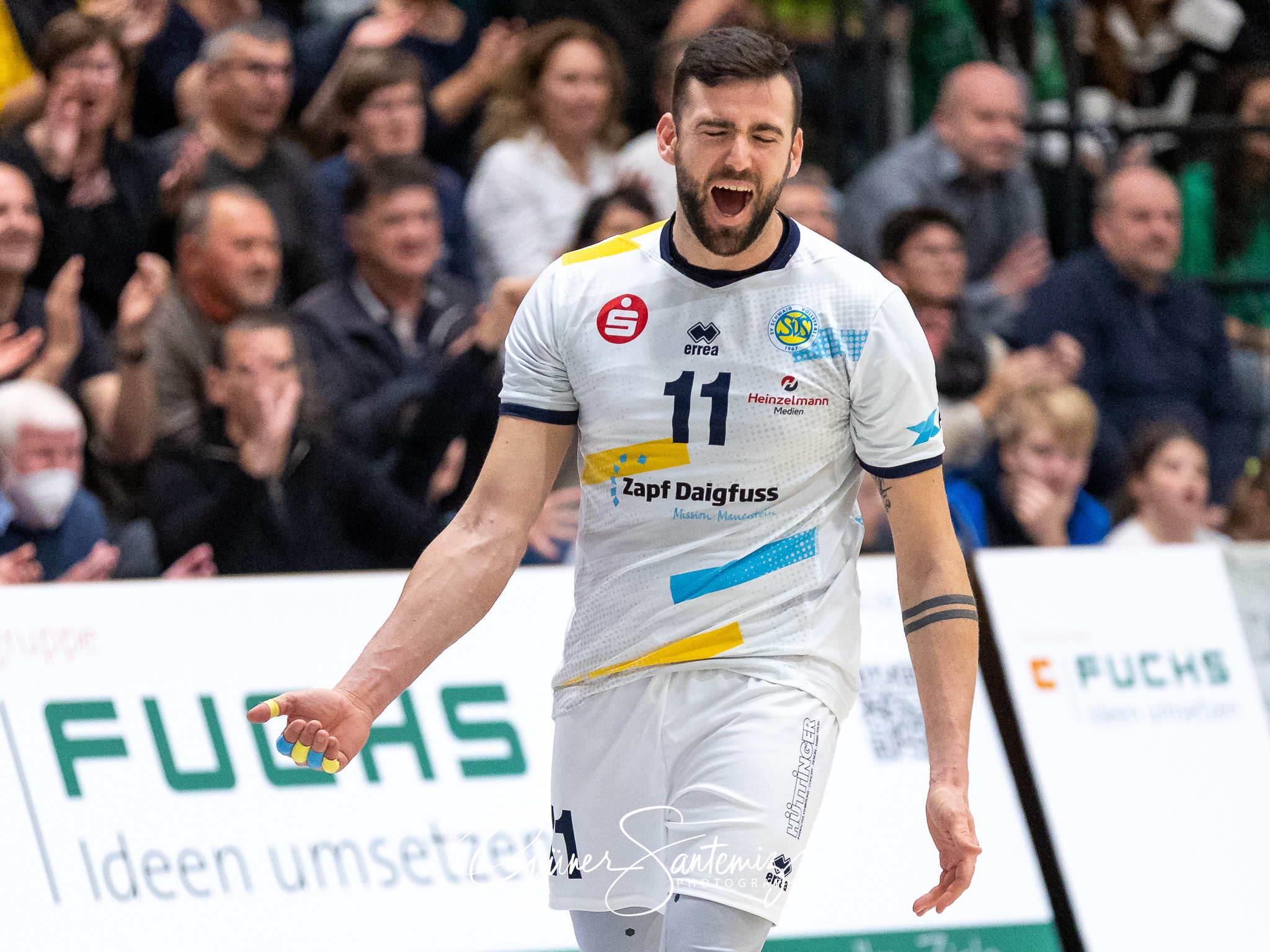 SV Schwaig - TSV Haching Muenchen - Volleyball - DVV-Pokal - Ach