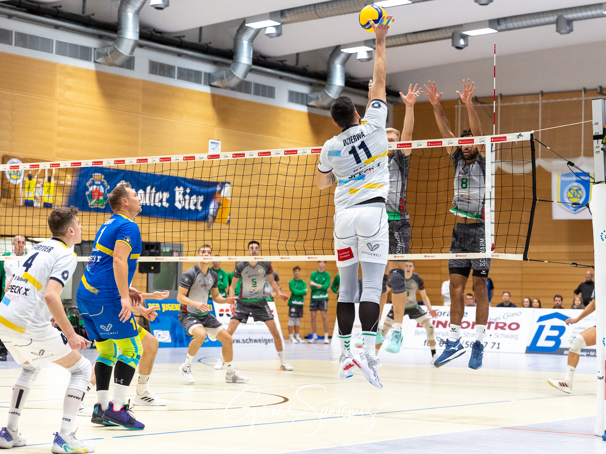 SV Schwaig - TSV Haching Muenchen - Volleyball - DVV-Pokal - Ach