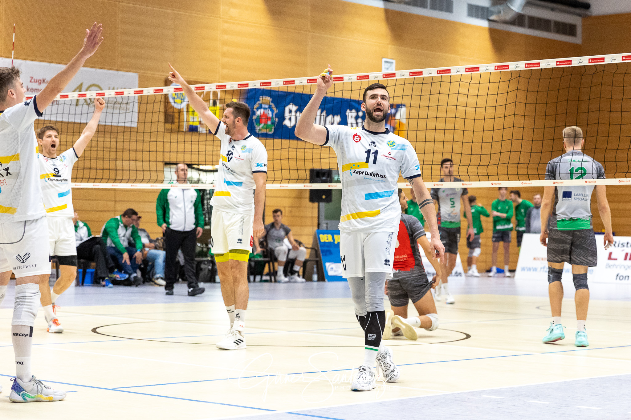 SV Schwaig - TSV Haching Muenchen - Volleyball - DVV-Pokal - Ach