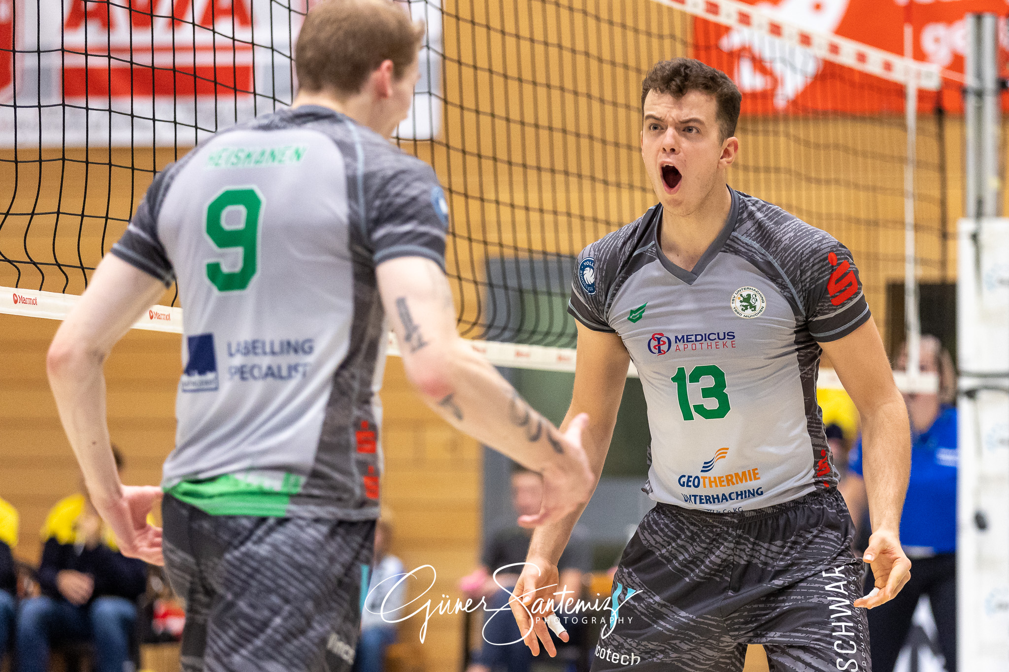 SV Schwaig - TSV Haching Muenchen - Volleyball - DVV-Pokal - Ach