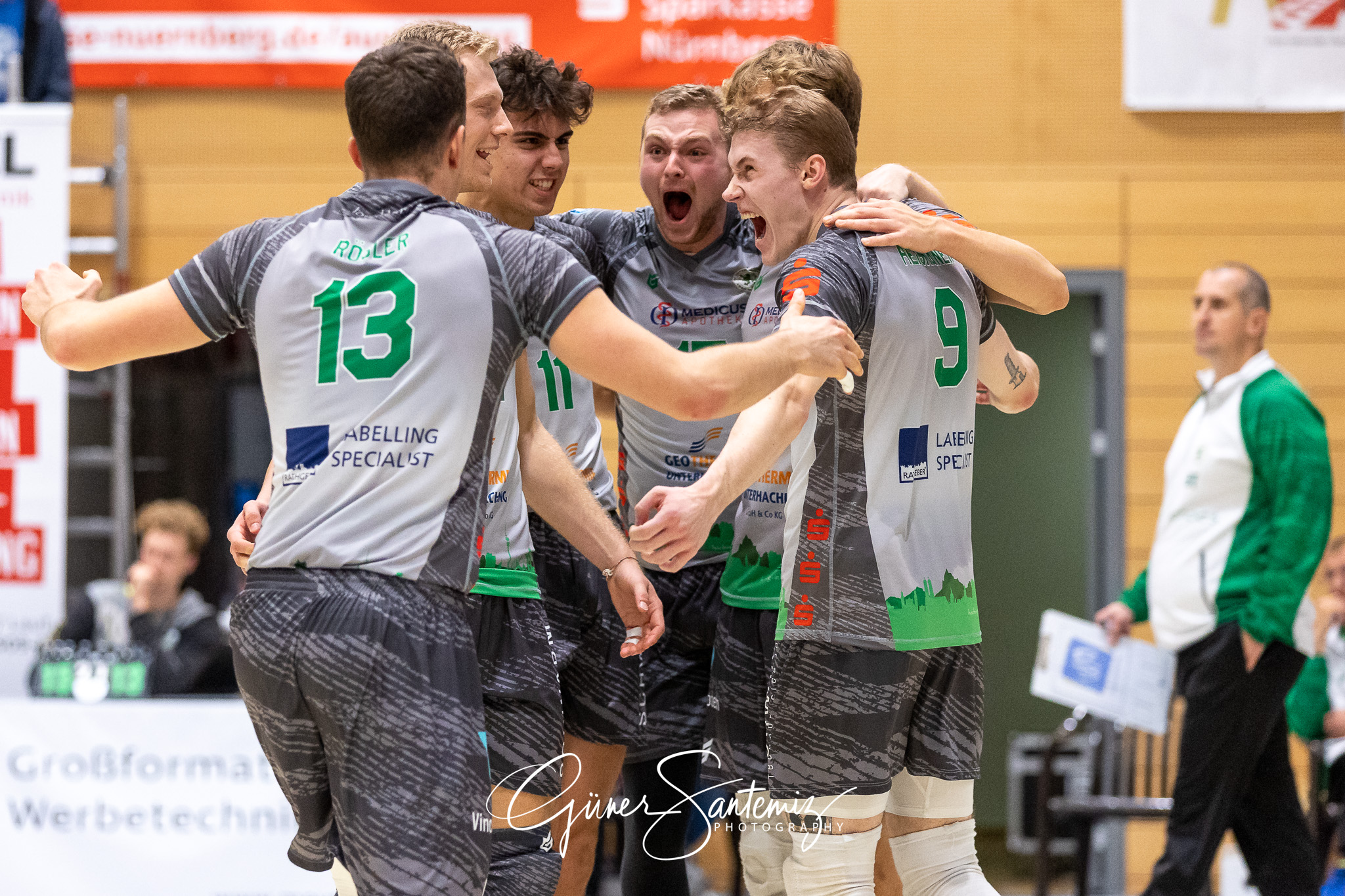 SV Schwaig - TSV Haching Muenchen - Volleyball - DVV-Pokal - Ach