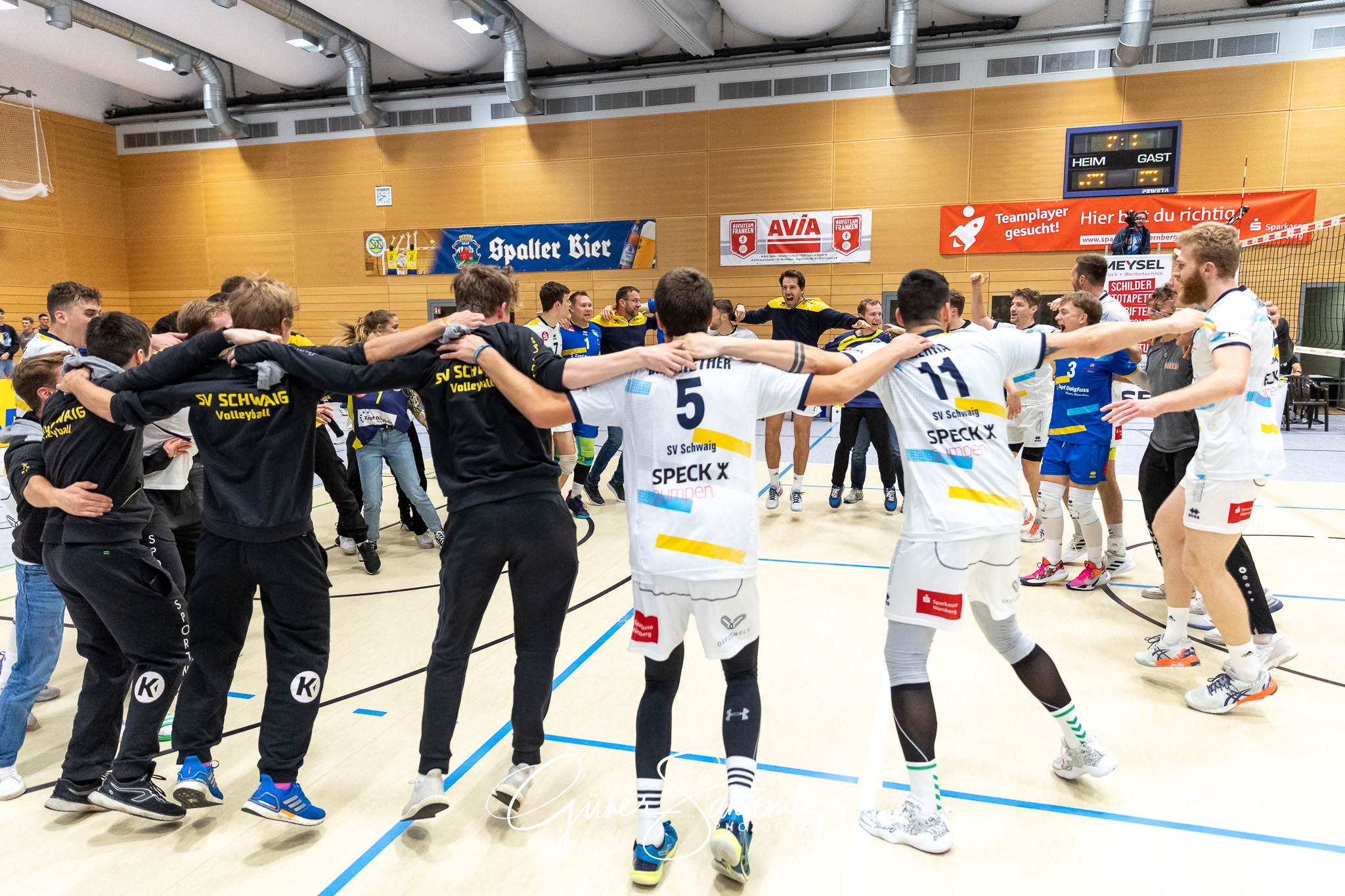 SV Schwaig - TSV Haching Muenchen - Volleyball - DVV-Pokal - Ach