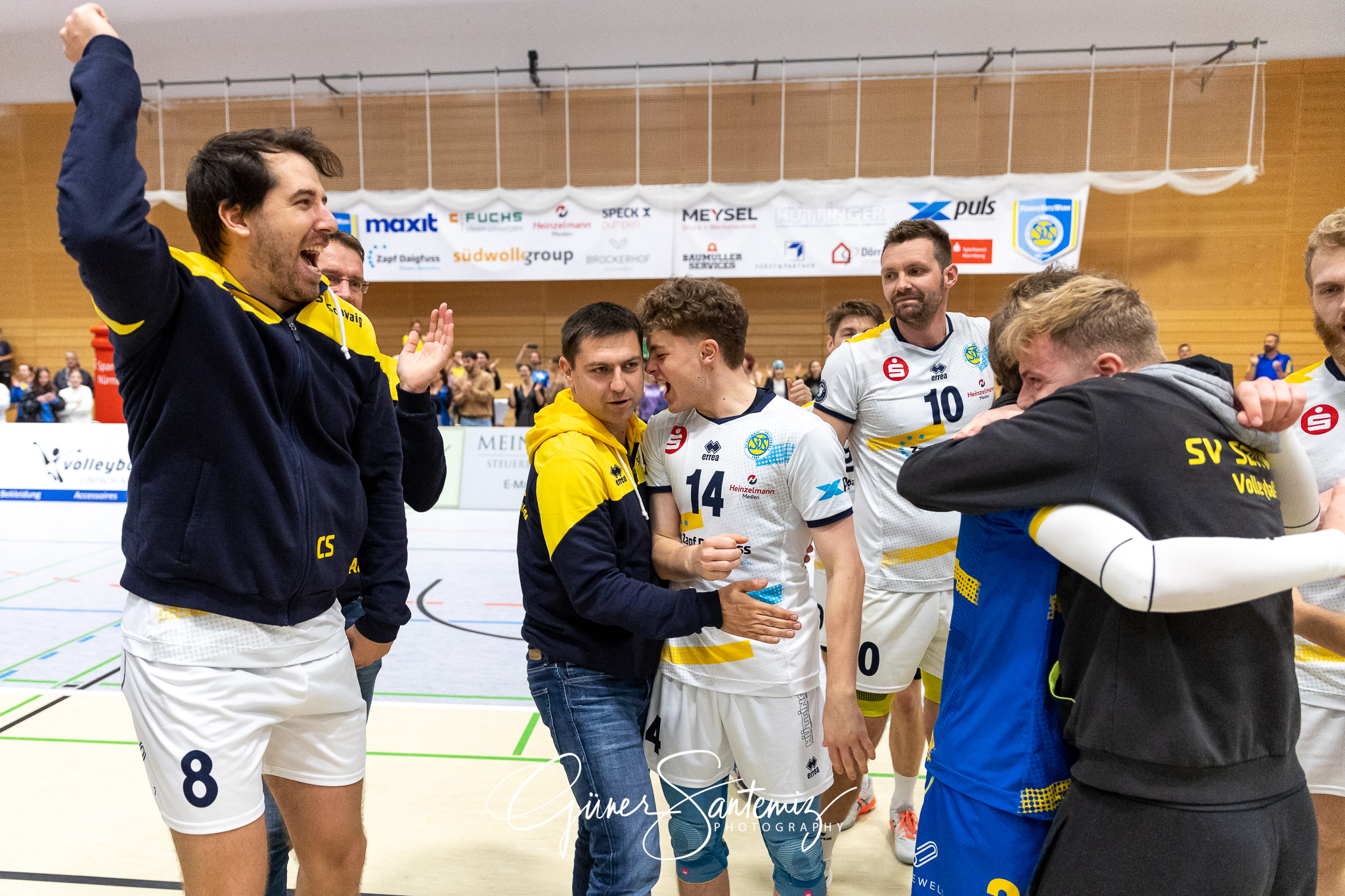 SV Schwaig - TSV Haching Muenchen - Volleyball - DVV-Pokal - Ach