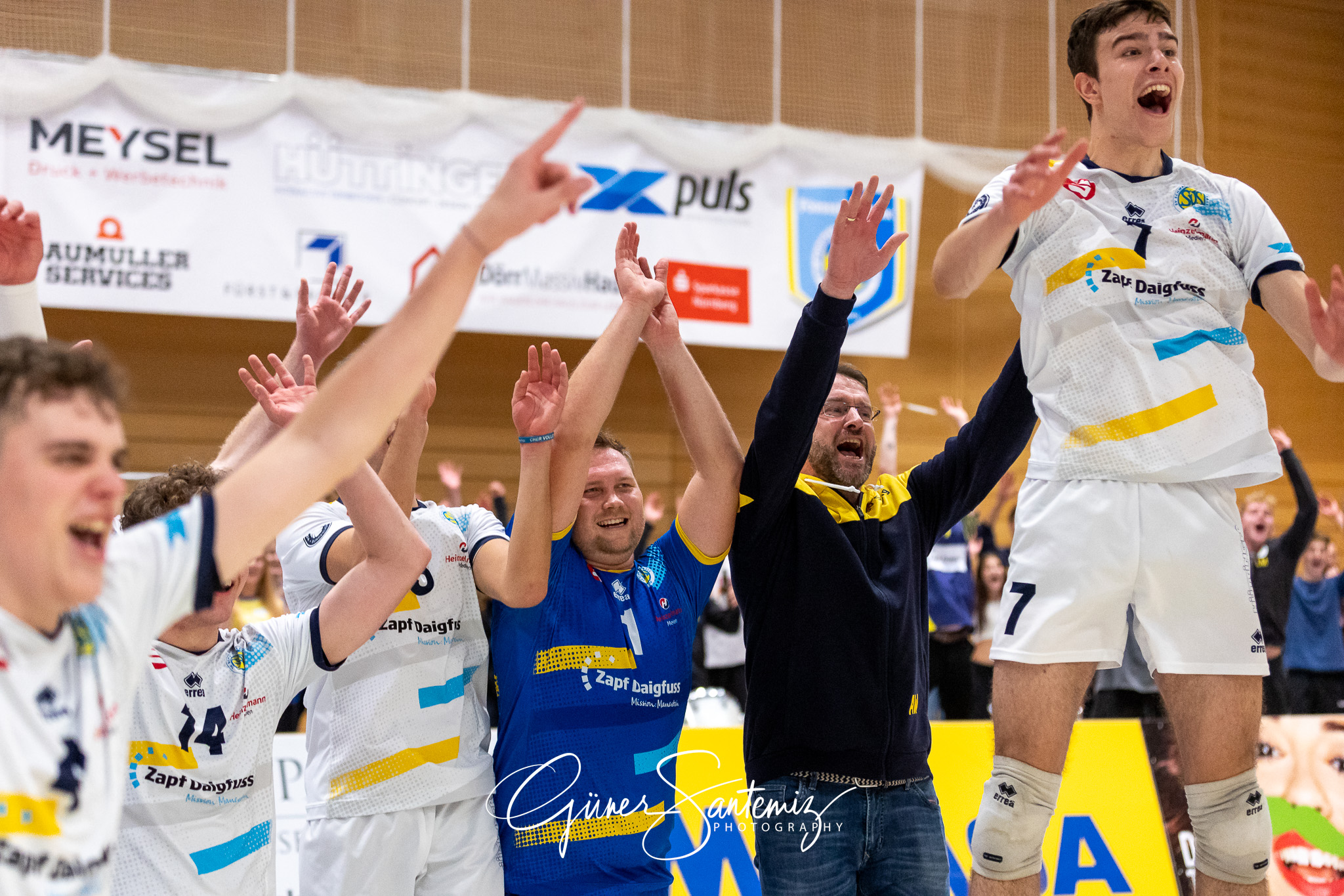 SV Schwaig - TSV Haching Muenchen - Volleyball - DVV-Pokal - Ach