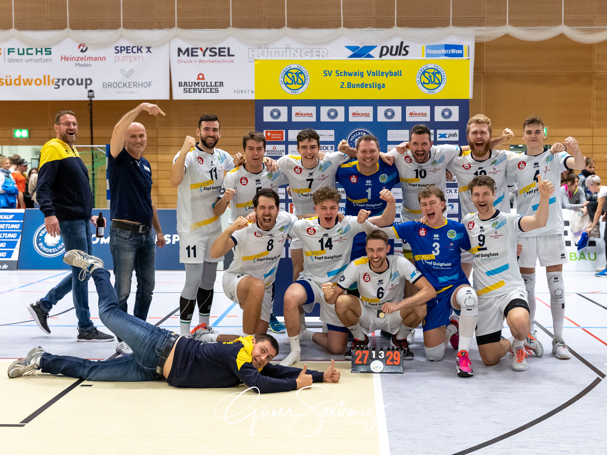 SV Schwaig - TSV Haching Muenchen - Volleyball - DVV-Pokal - Ach