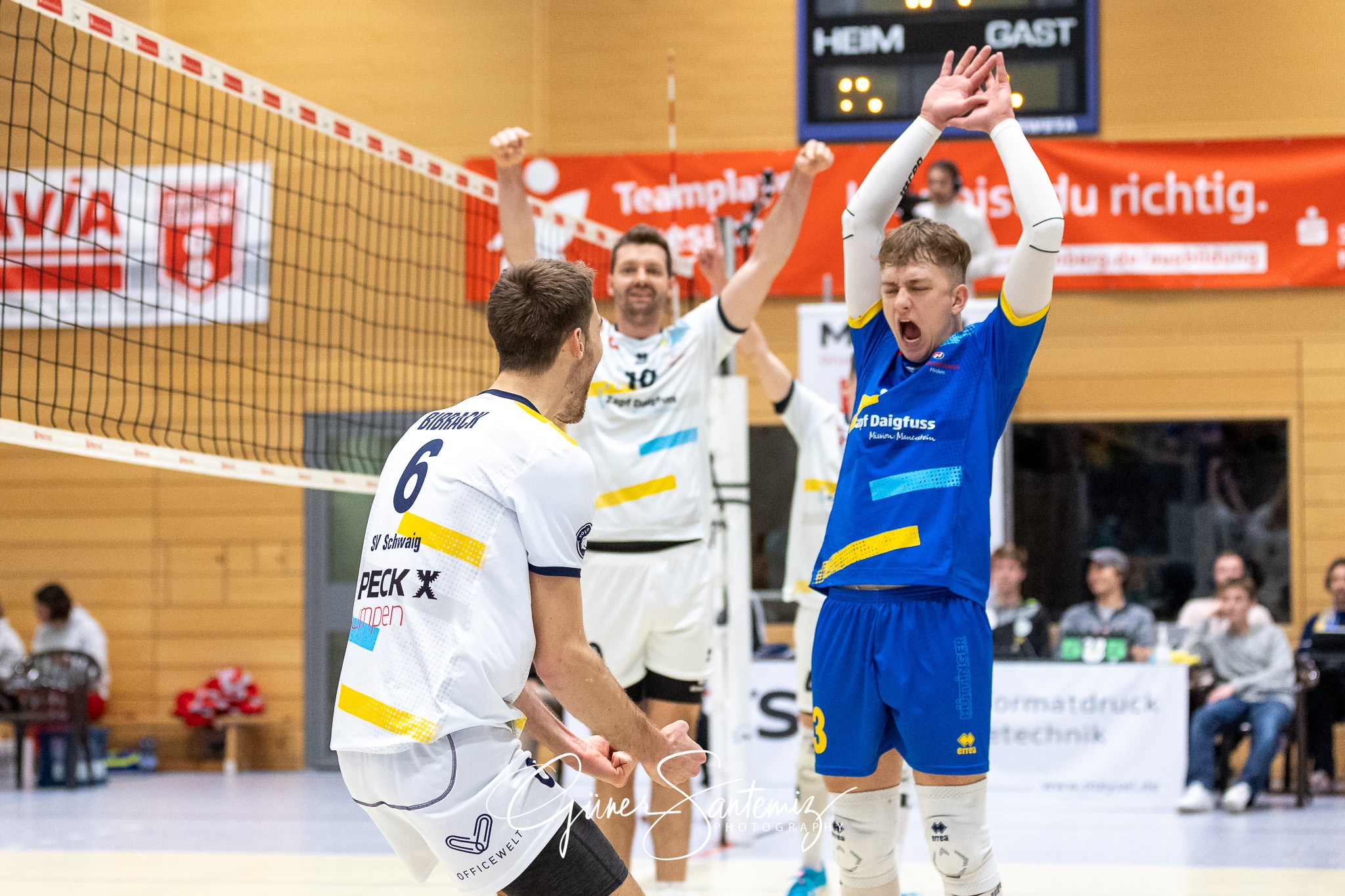 SV Schwaig vs. SWD powervolleys Dueren - Volleyball - DVV-Pokal