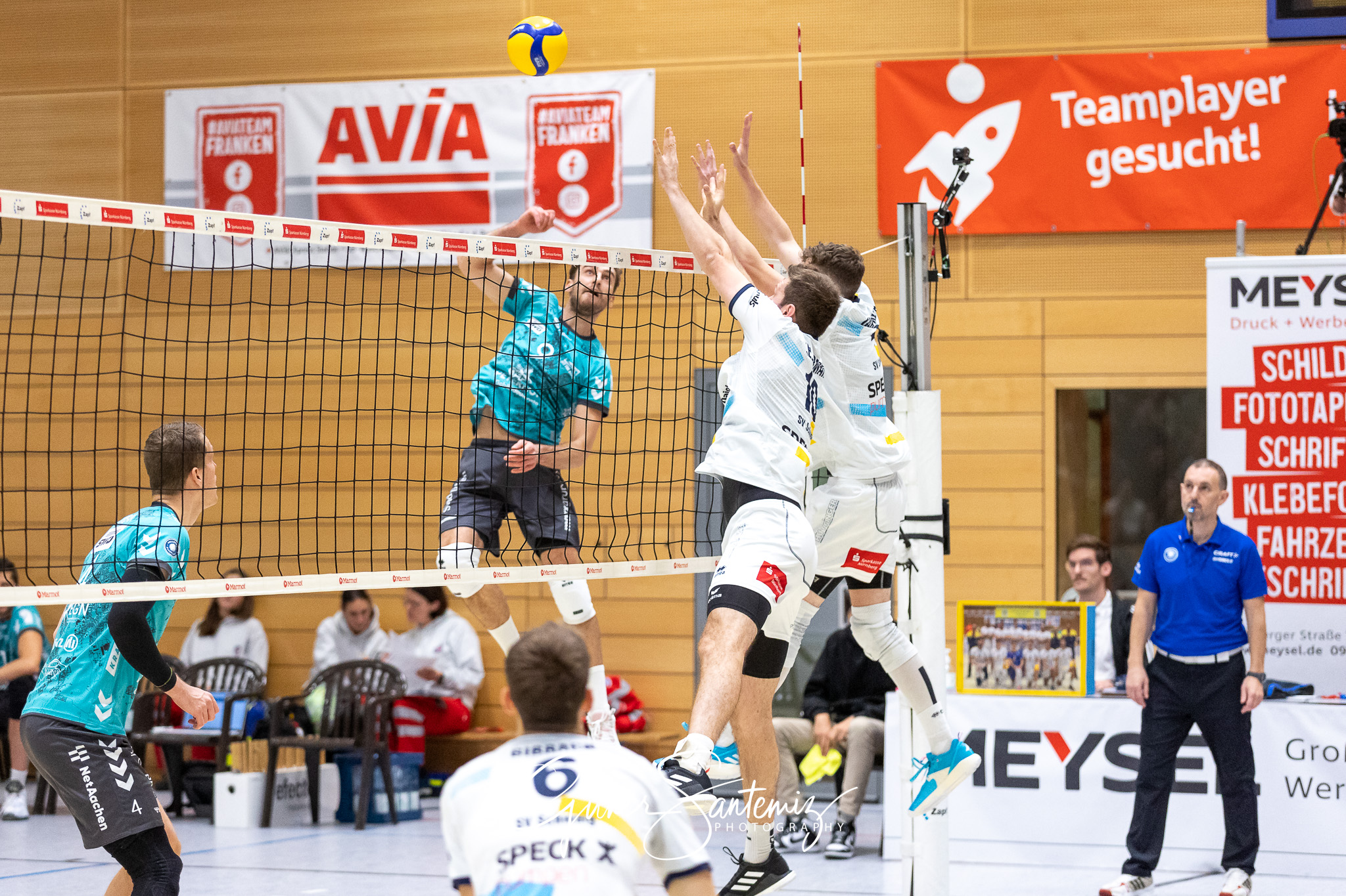 SV Schwaig vs. SWD powervolleys Dueren - Volleyball - DVV-Pokal