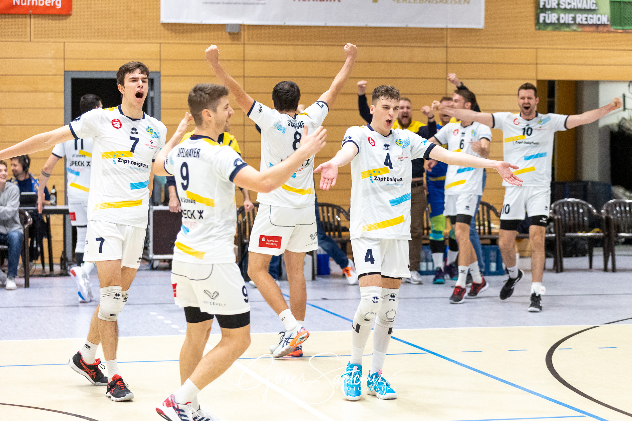 SV Schwaig vs. SWD powervolleys Dueren - Volleyball - DVV-Pokal