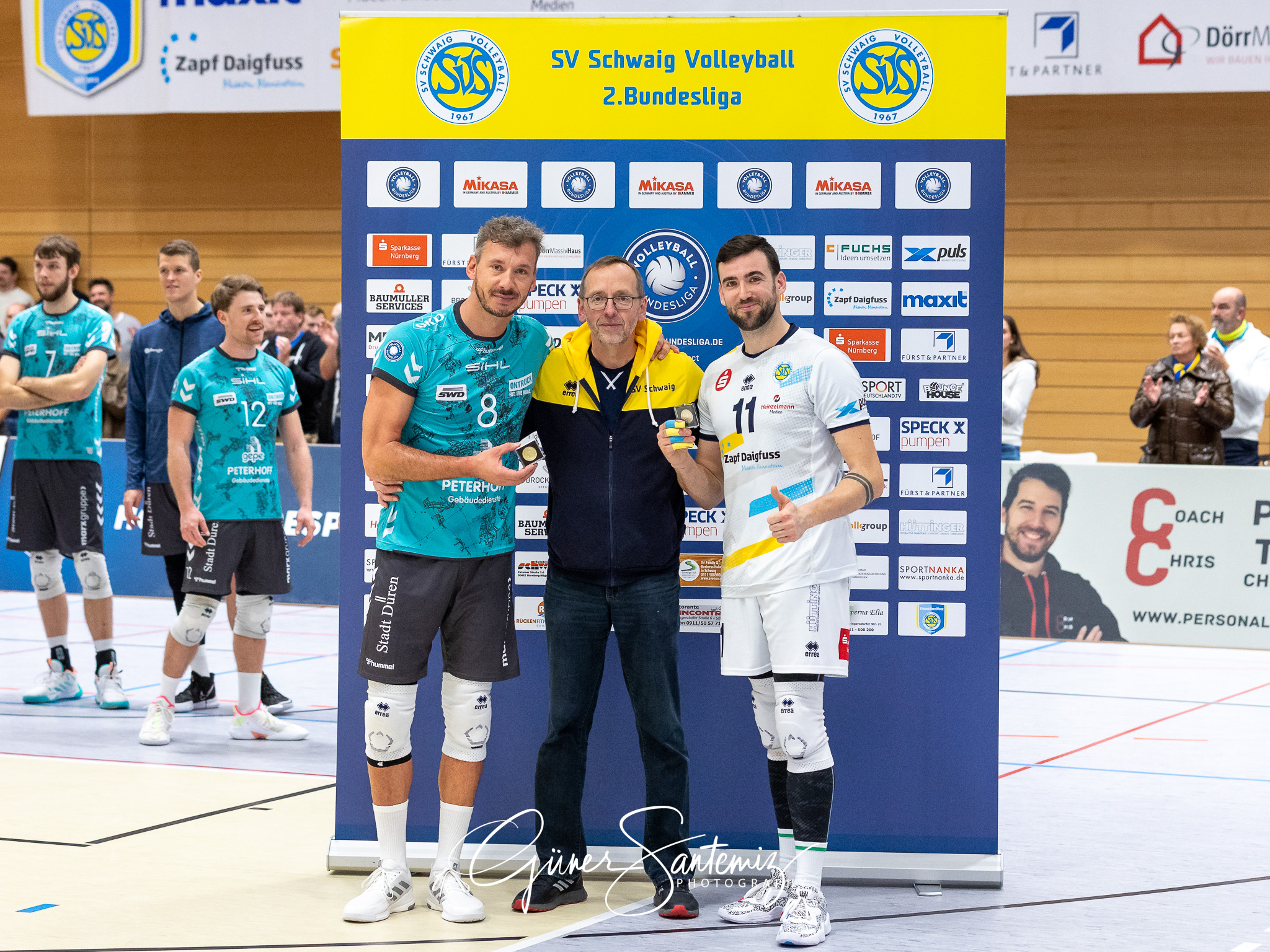 SV Schwaig vs. SWD powervolleys Dueren - Volleyball - DVV-Pokal