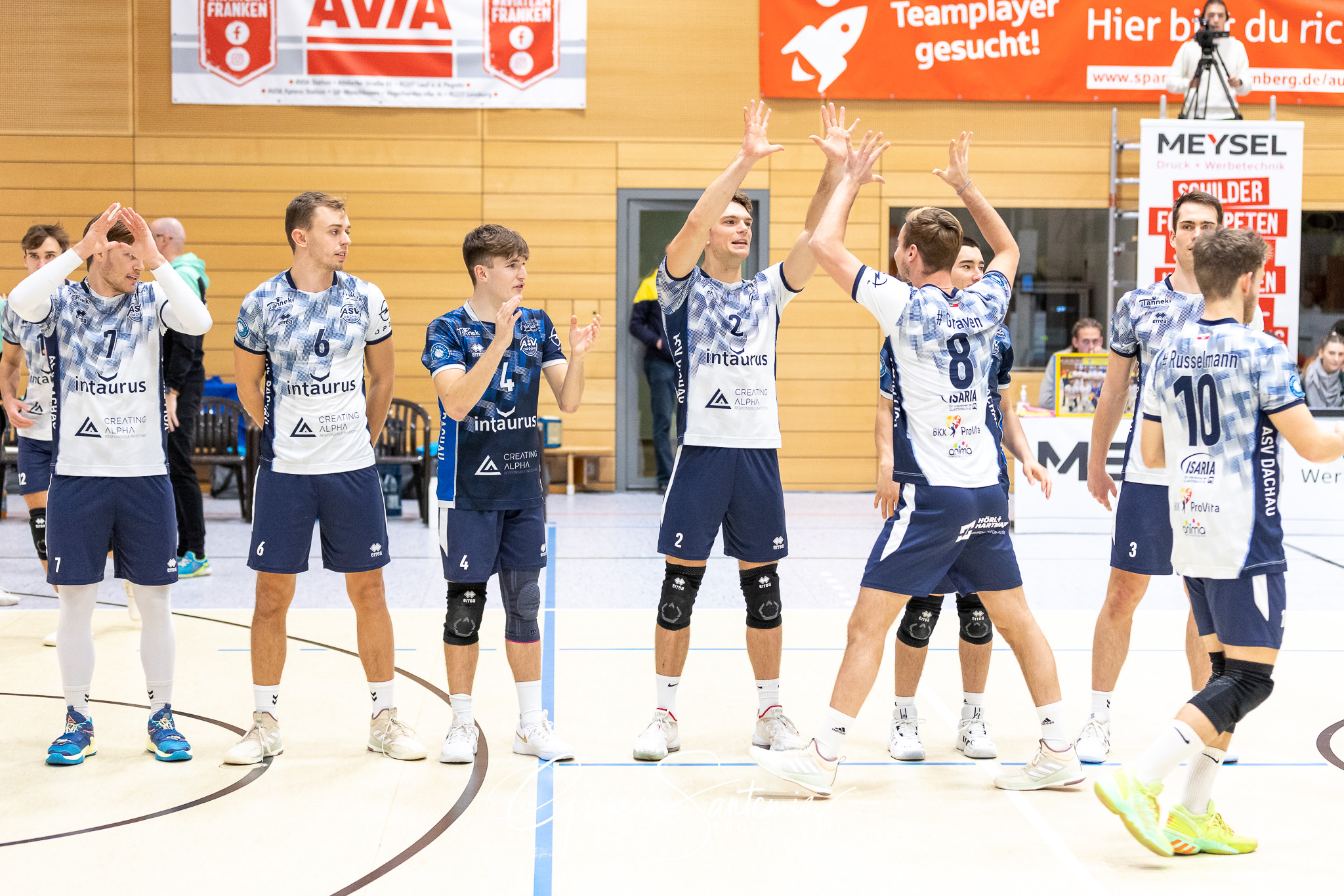 SV Schwaig - ASV Dachau - Volleyball - 2. Bundesliga Sued - 8. S