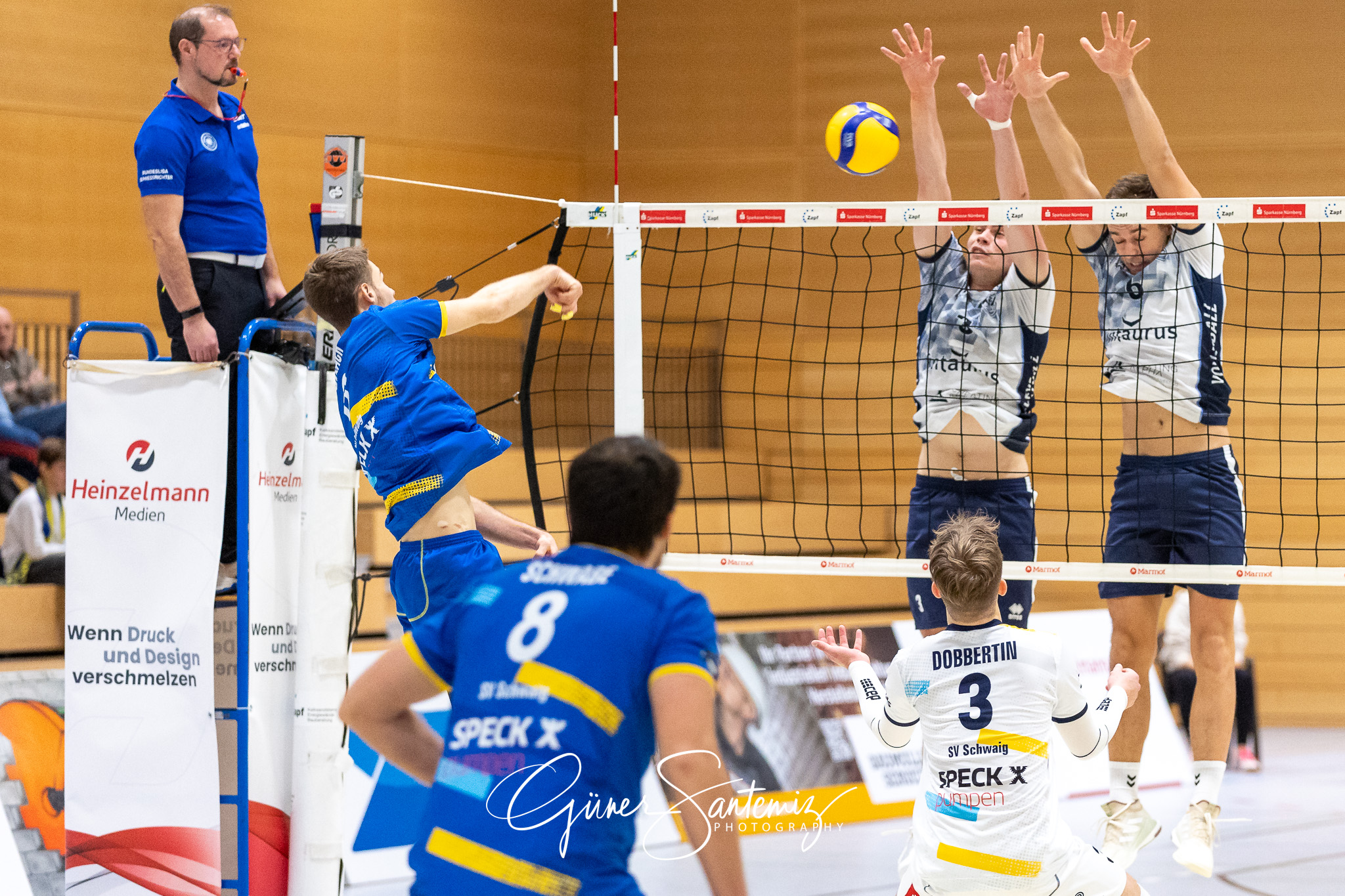 SV Schwaig - ASV Dachau - Volleyball - 2. Bundesliga Sued - 8. S
