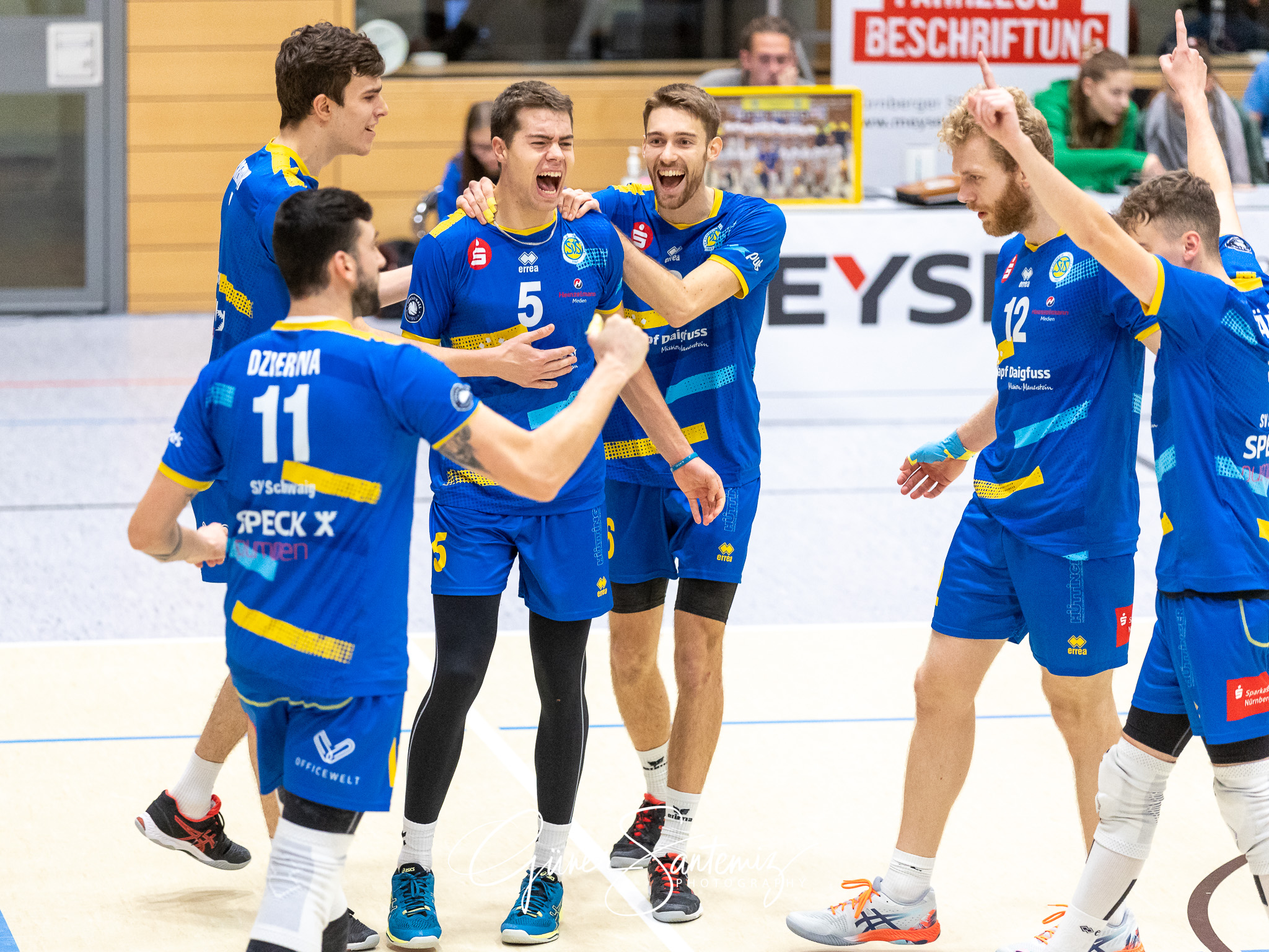 SV Schwaig - ASV Dachau - Volleyball - 2. Bundesliga Sued - 8. S