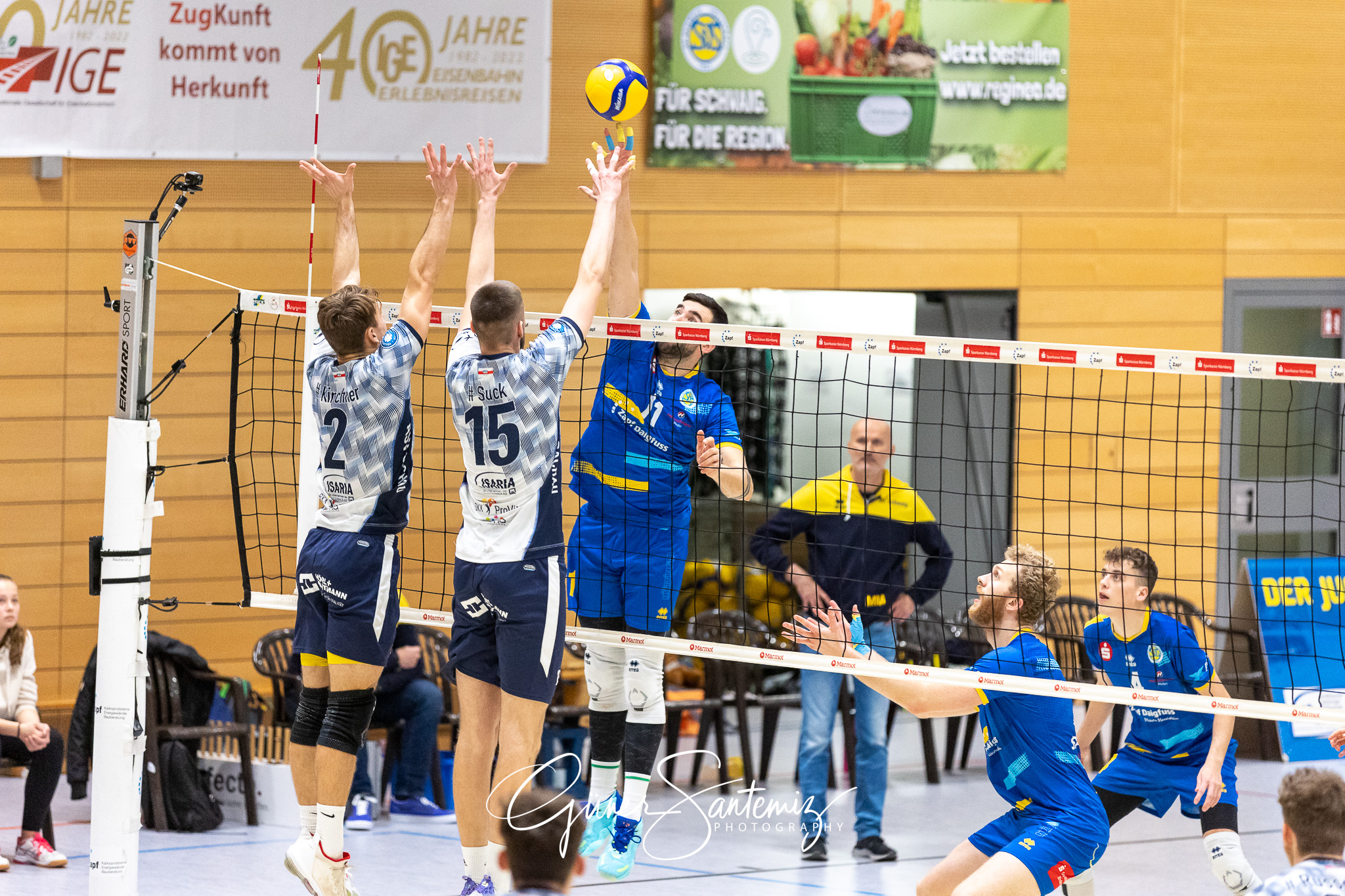 SV Schwaig - ASV Dachau - Volleyball - 2. Bundesliga Sued - 8. S